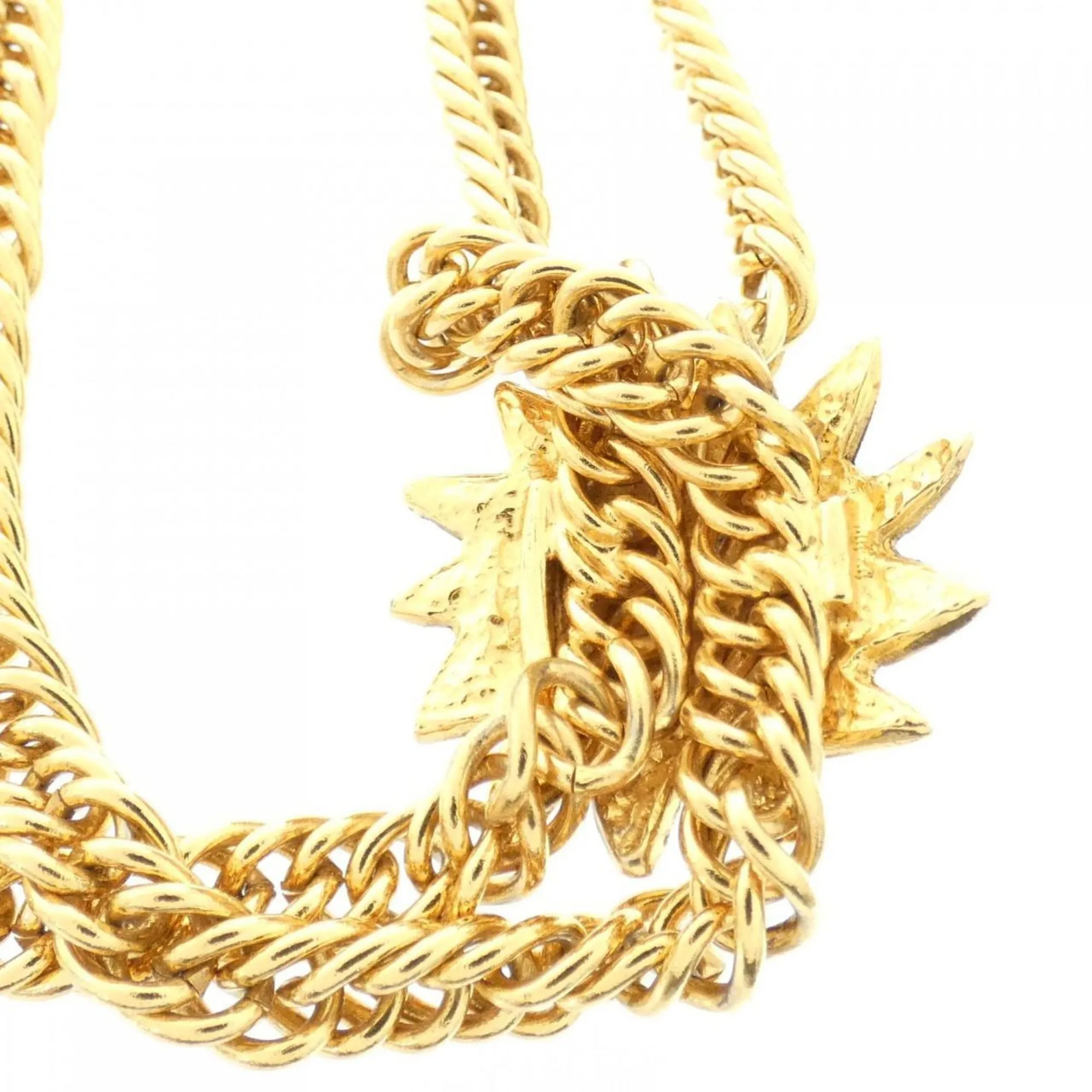 CHANEL Gold Necklace