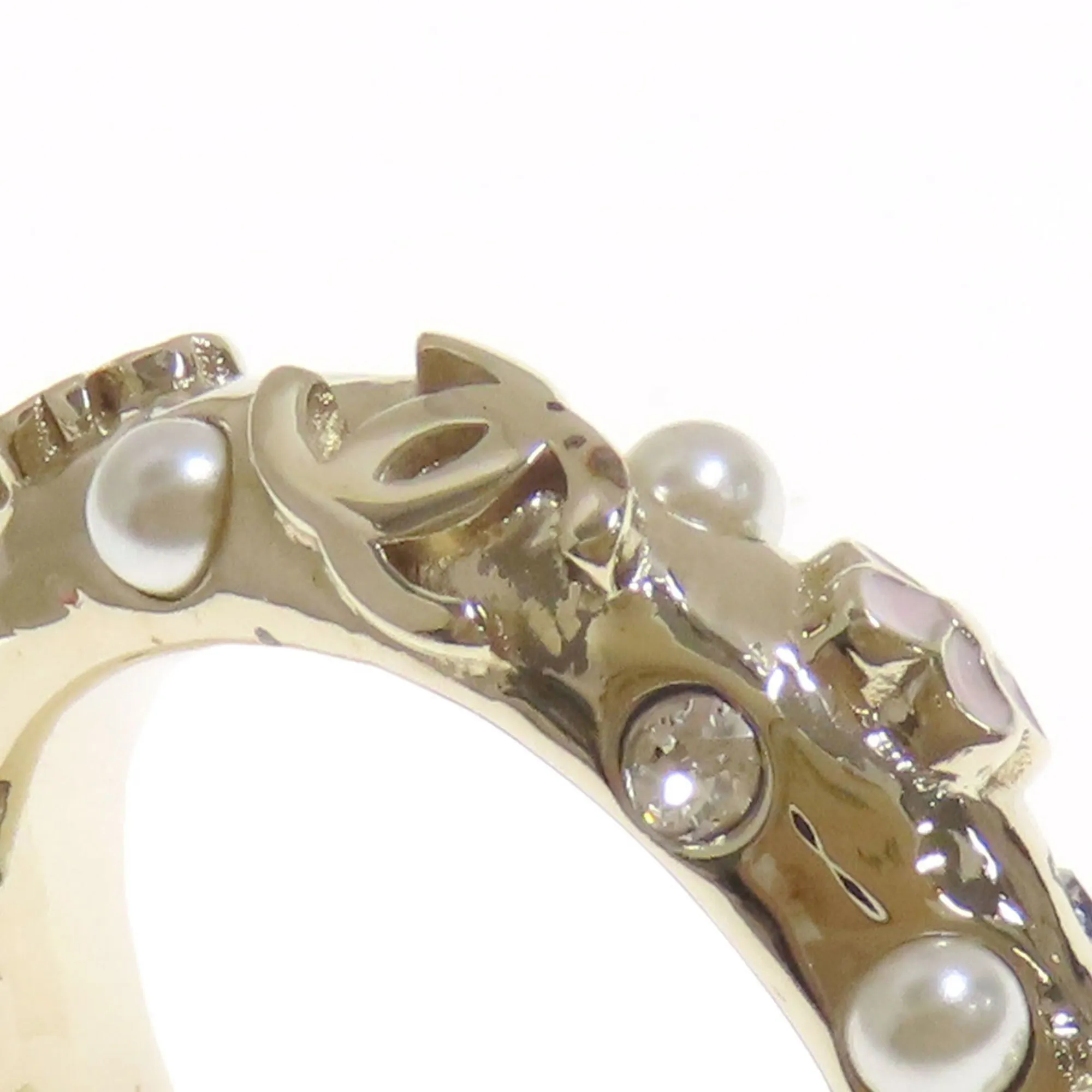 CHANEL Gold Earrings