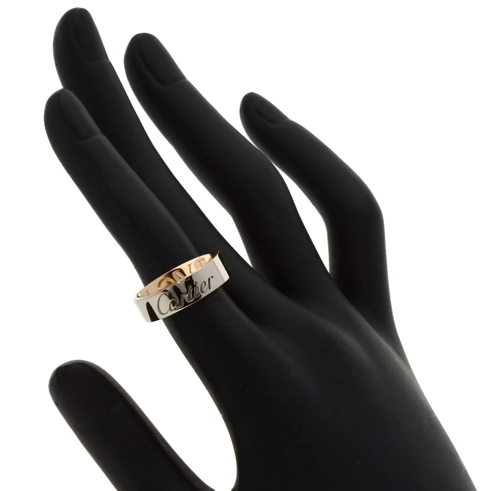 CARTIER 18k Pink Love Ring #47