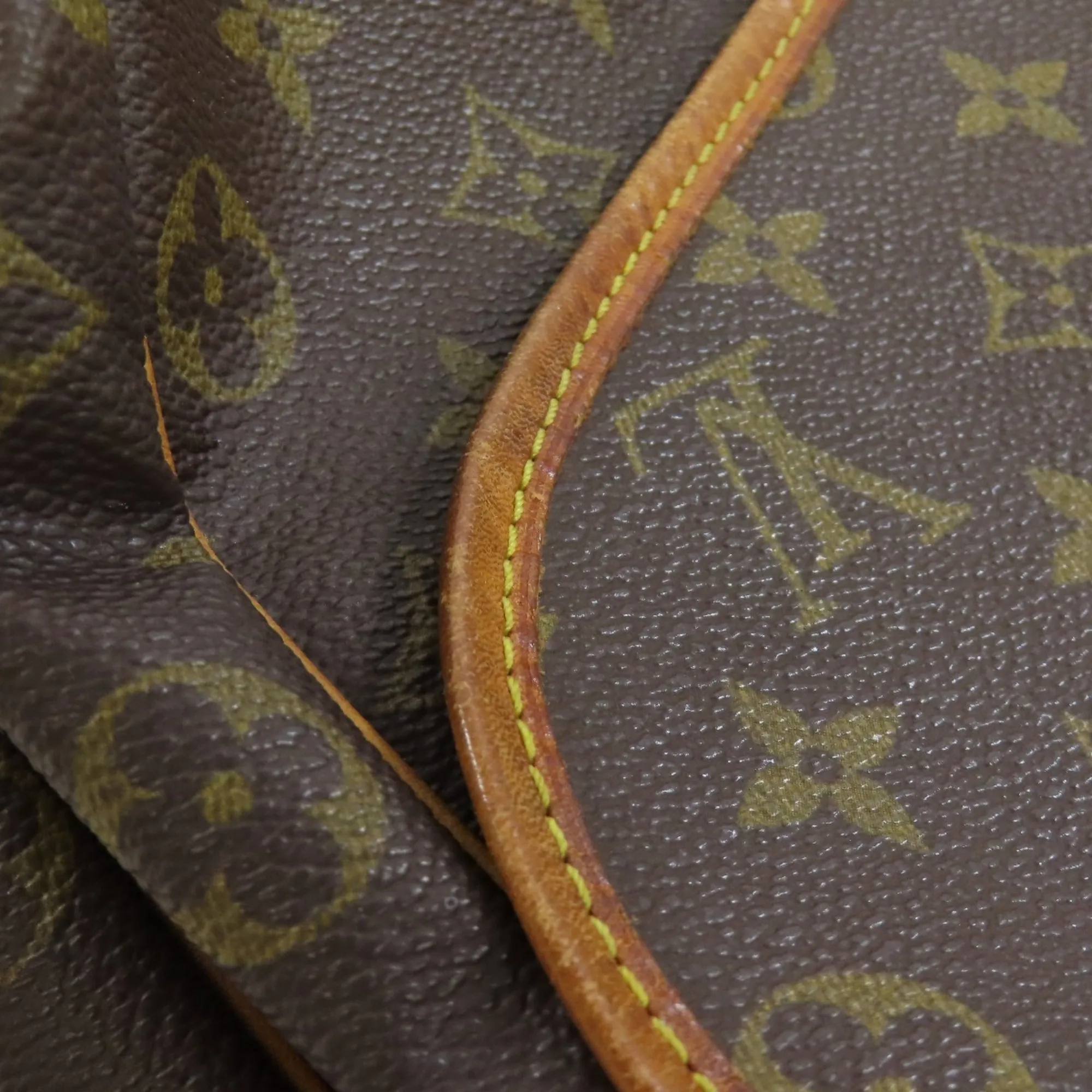 LOUIS VUITTON Brown Monogram Shoulder Bag