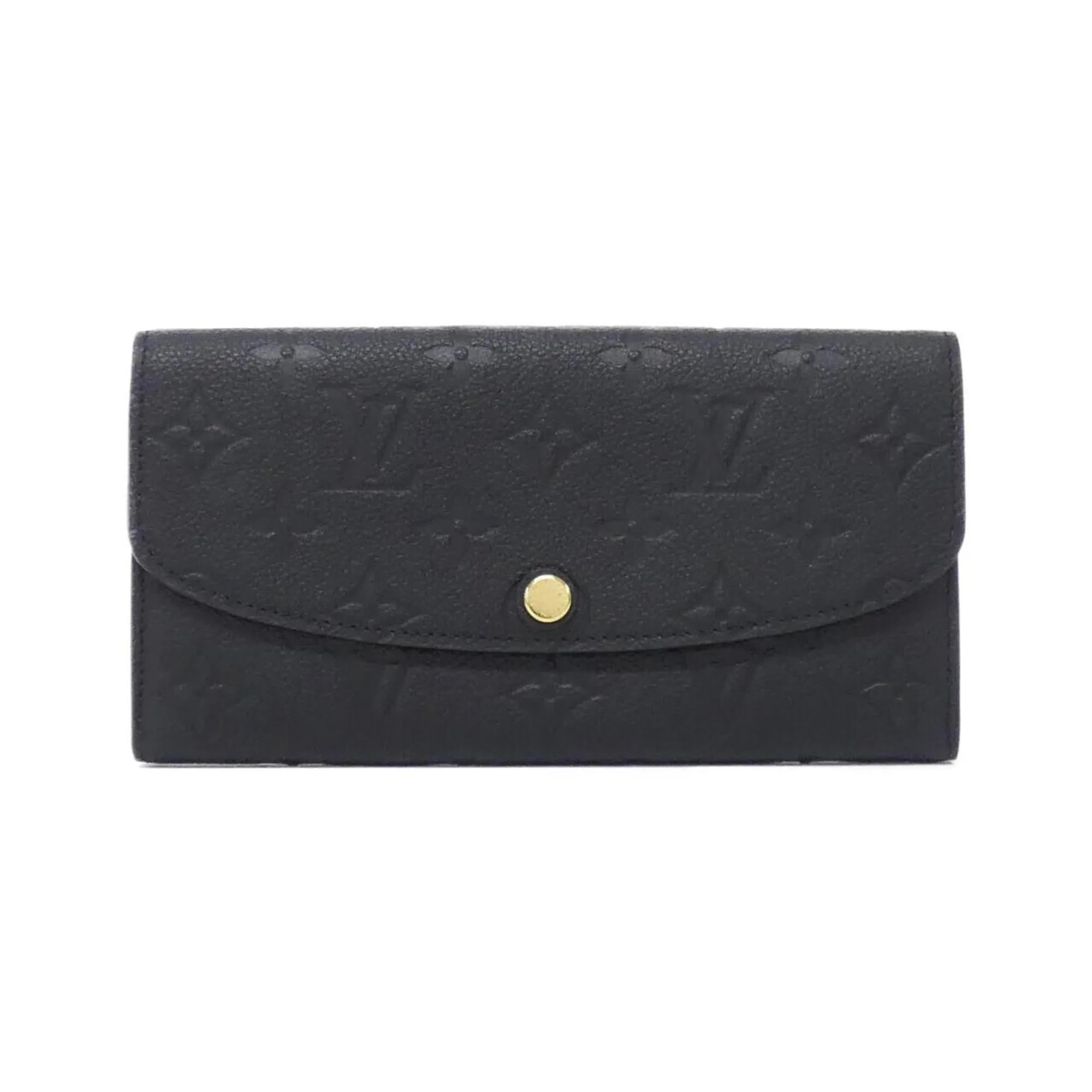 LOUIS VUITTON Black Monogram Wallet