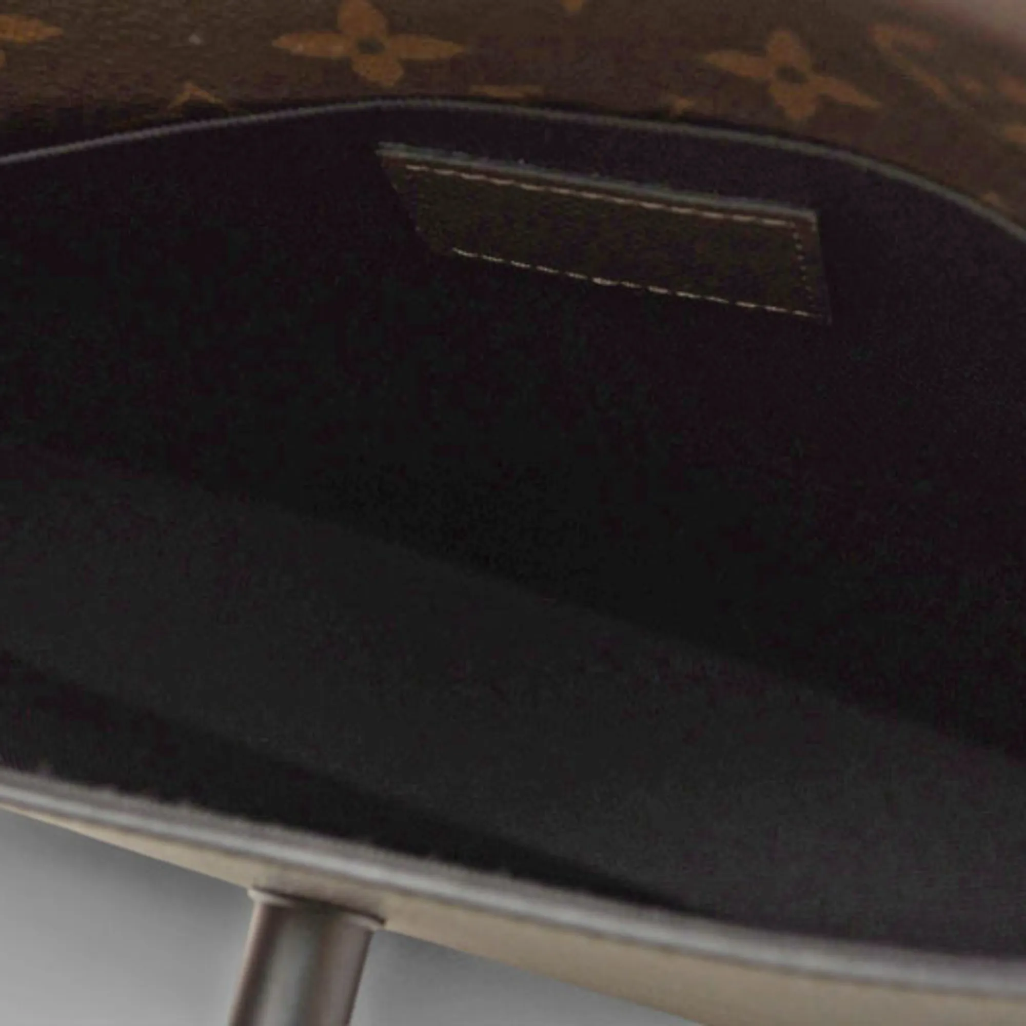 LOUIS VUITTON Brown Monogram Clutch Bag