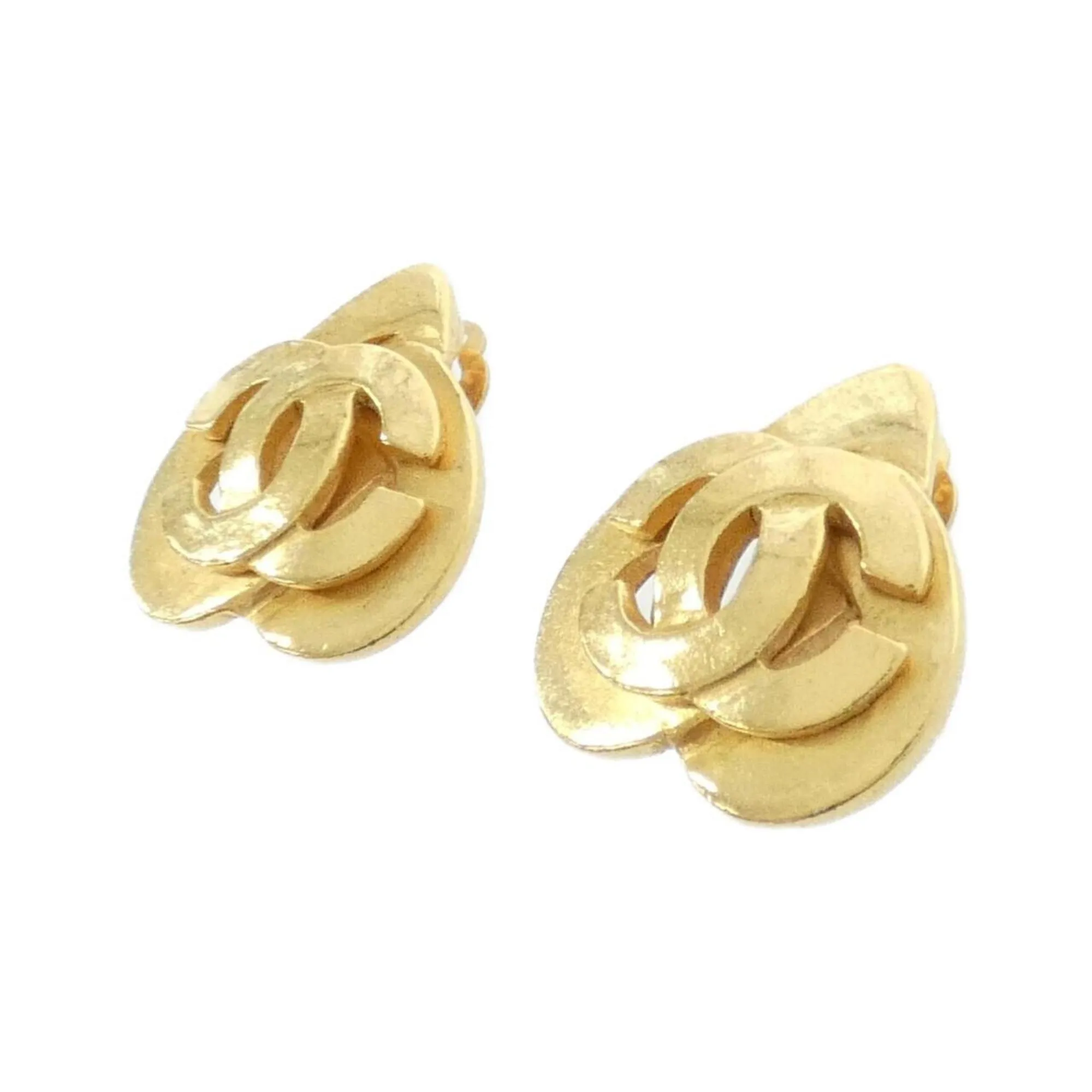 CHANEL Gold Earrings