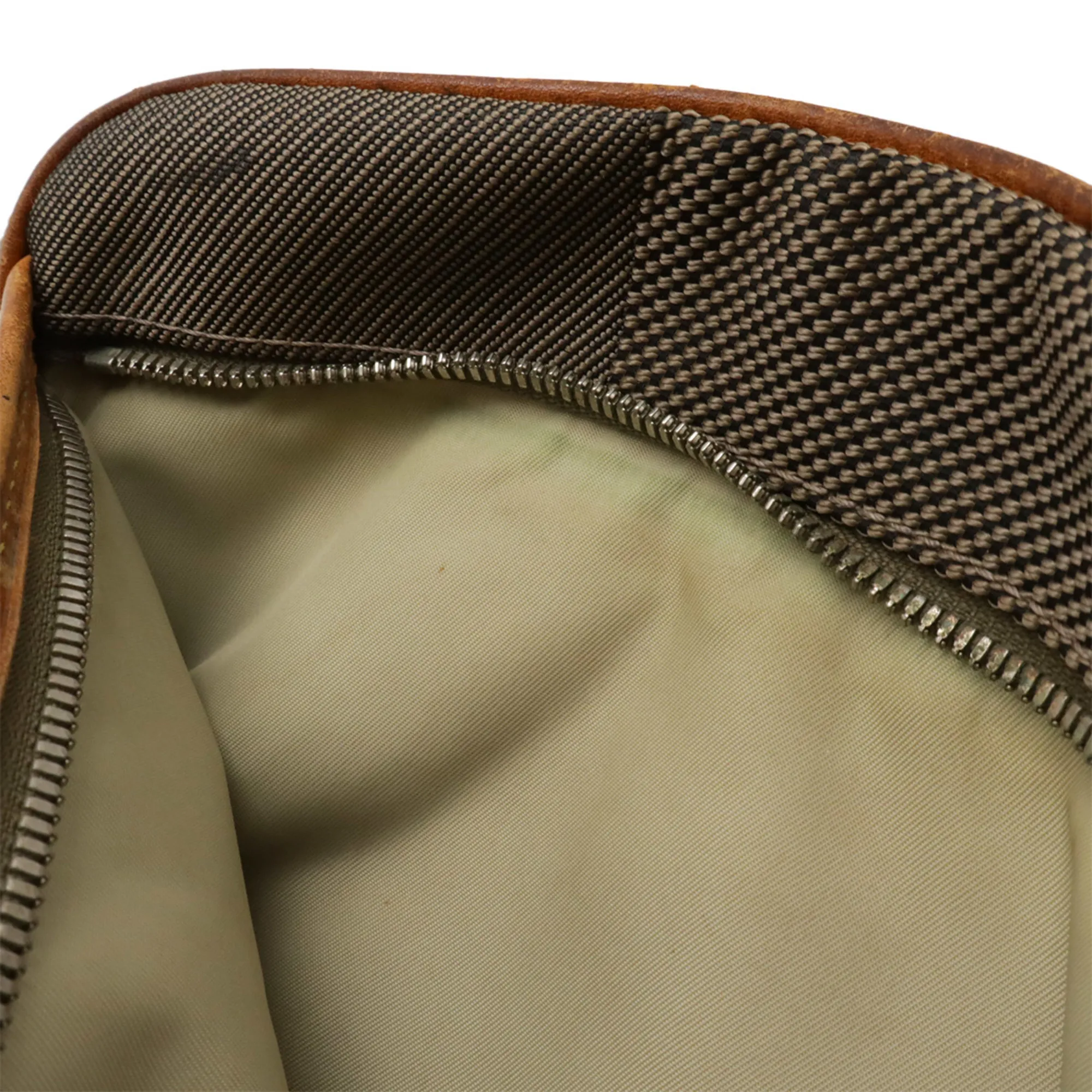 LOUIS VUITTON Brown Damier Leather Fanny Pack