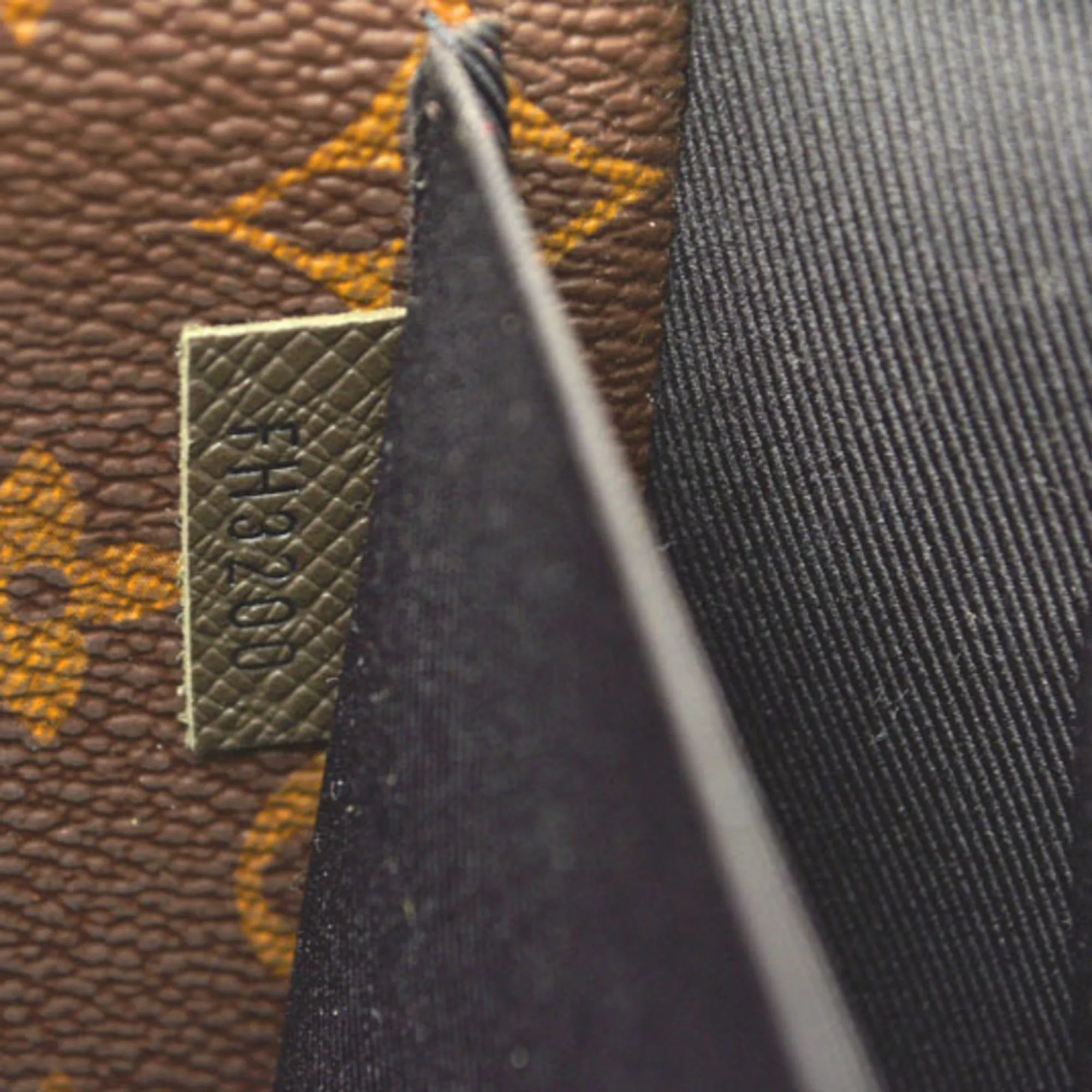 LOUIS VUITTON Brown Monogram Clutch Bag