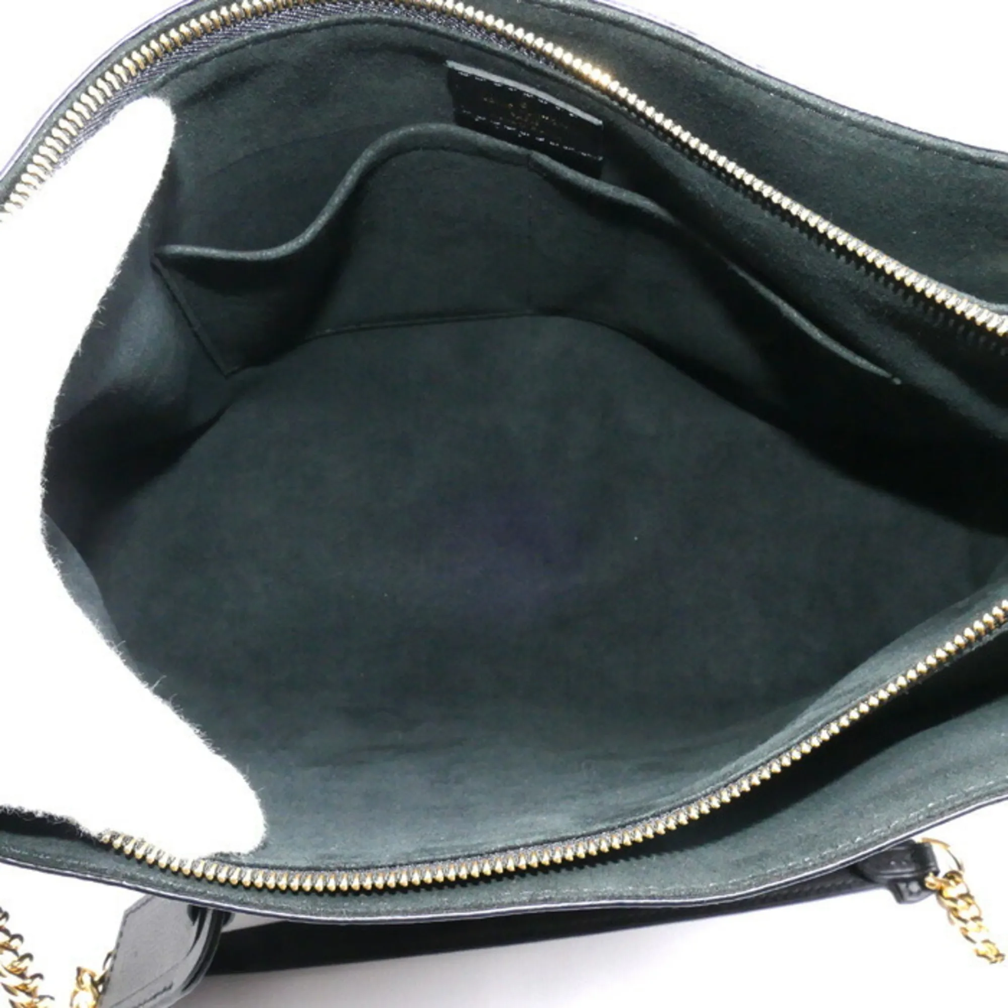 LOUIS VUITTON Black Monogram Shoulder Bag