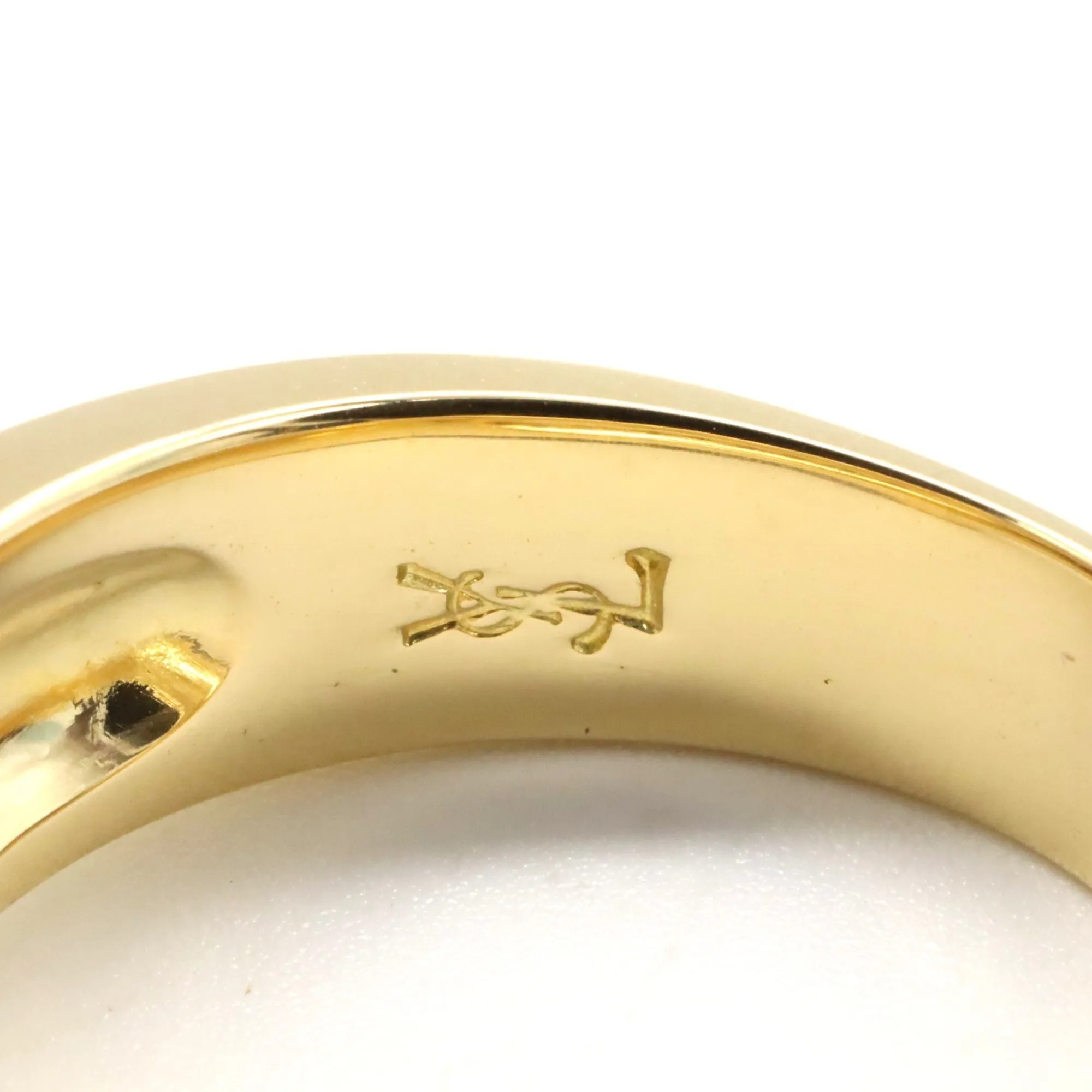 YVES SAINT LAURENT 18k Gold Diamond Ring