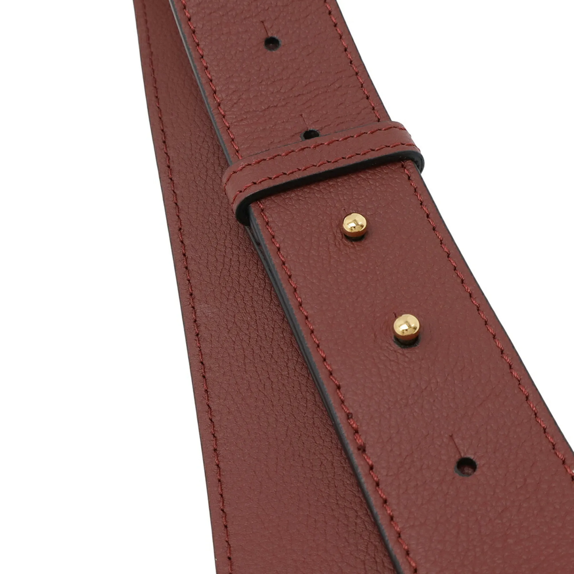 VERSACE Red Leather Shoulder Bag