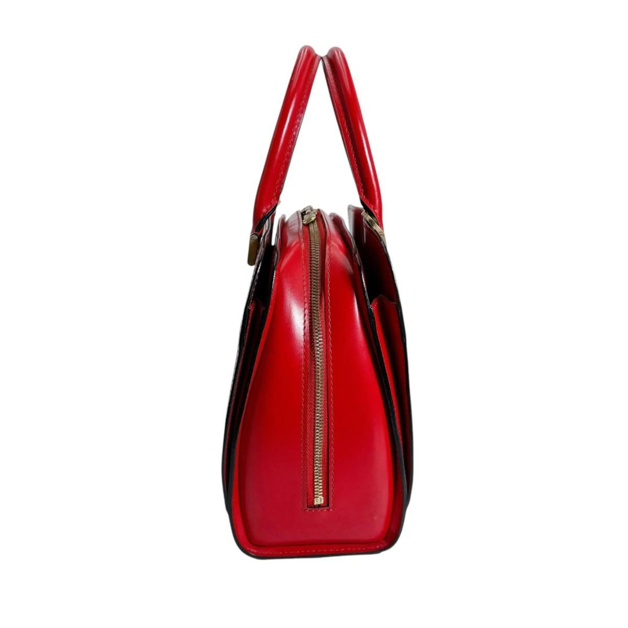 LOUIS VUITTON Red Leather Bag