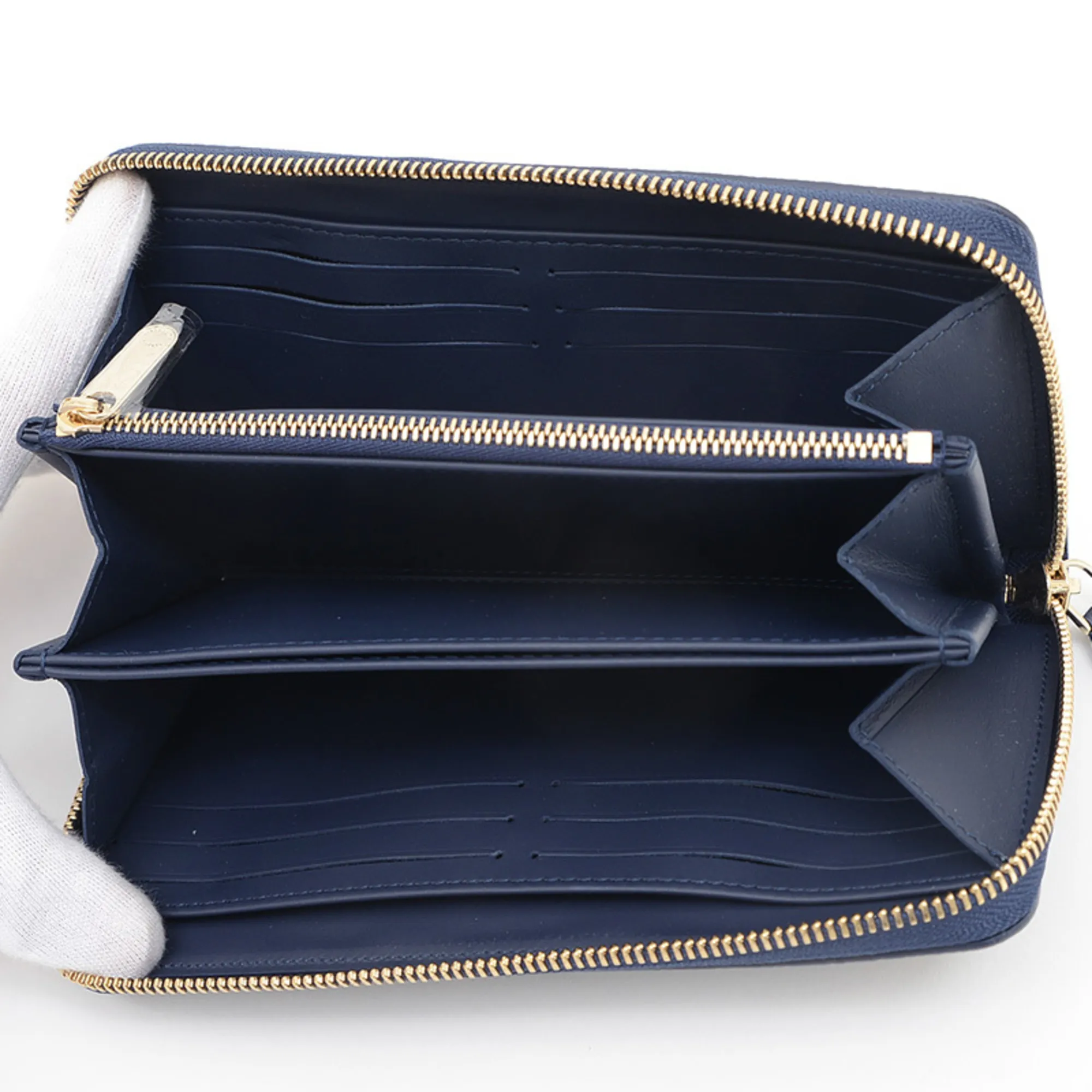 LOUIS VUITTON Blue Wallet