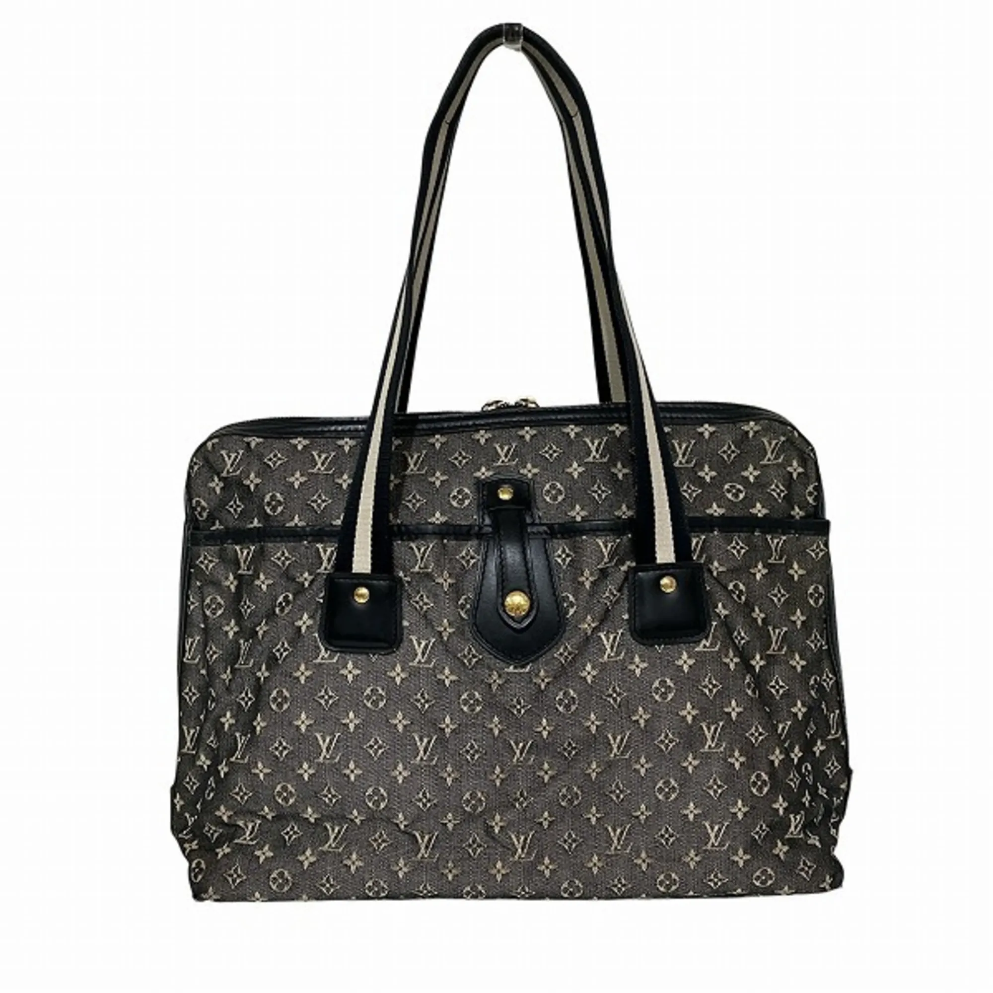 LOUIS VUITTON Black Monogram Shoulder Bag