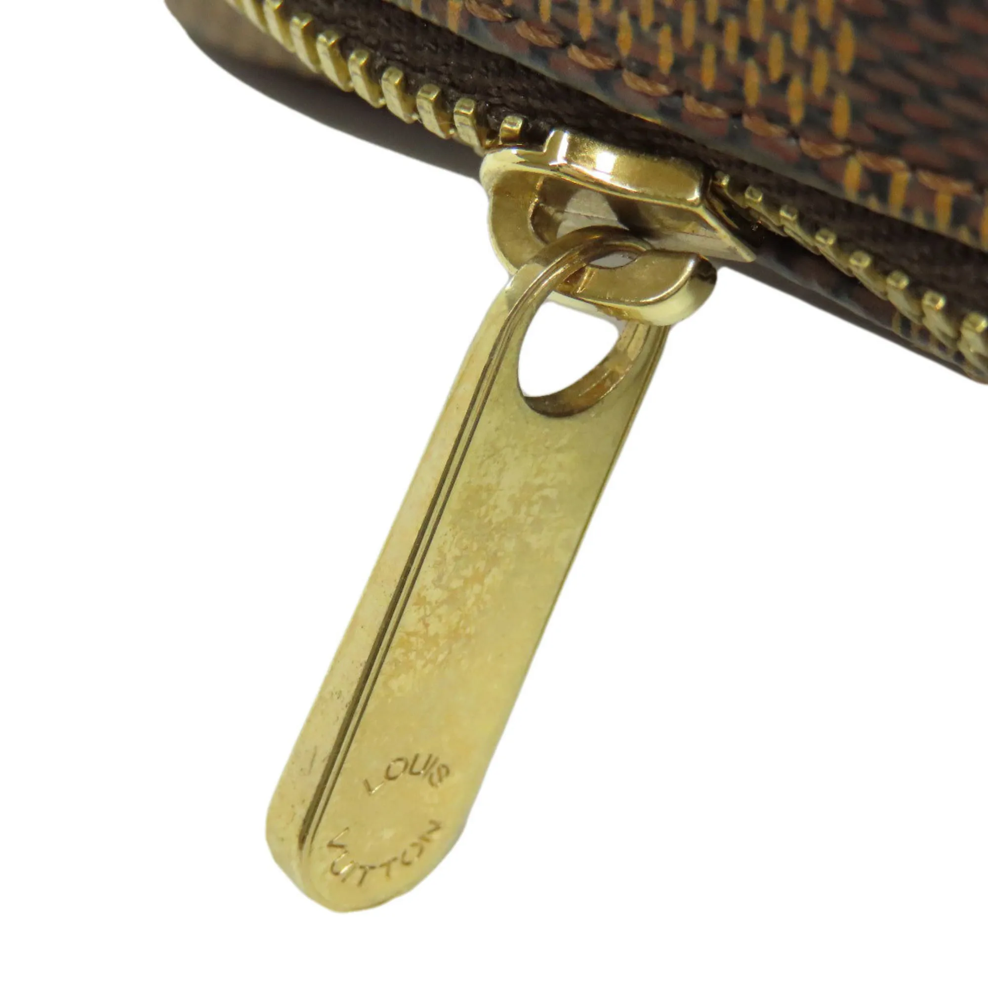LOUIS VUITTON Brown Damier Pouch