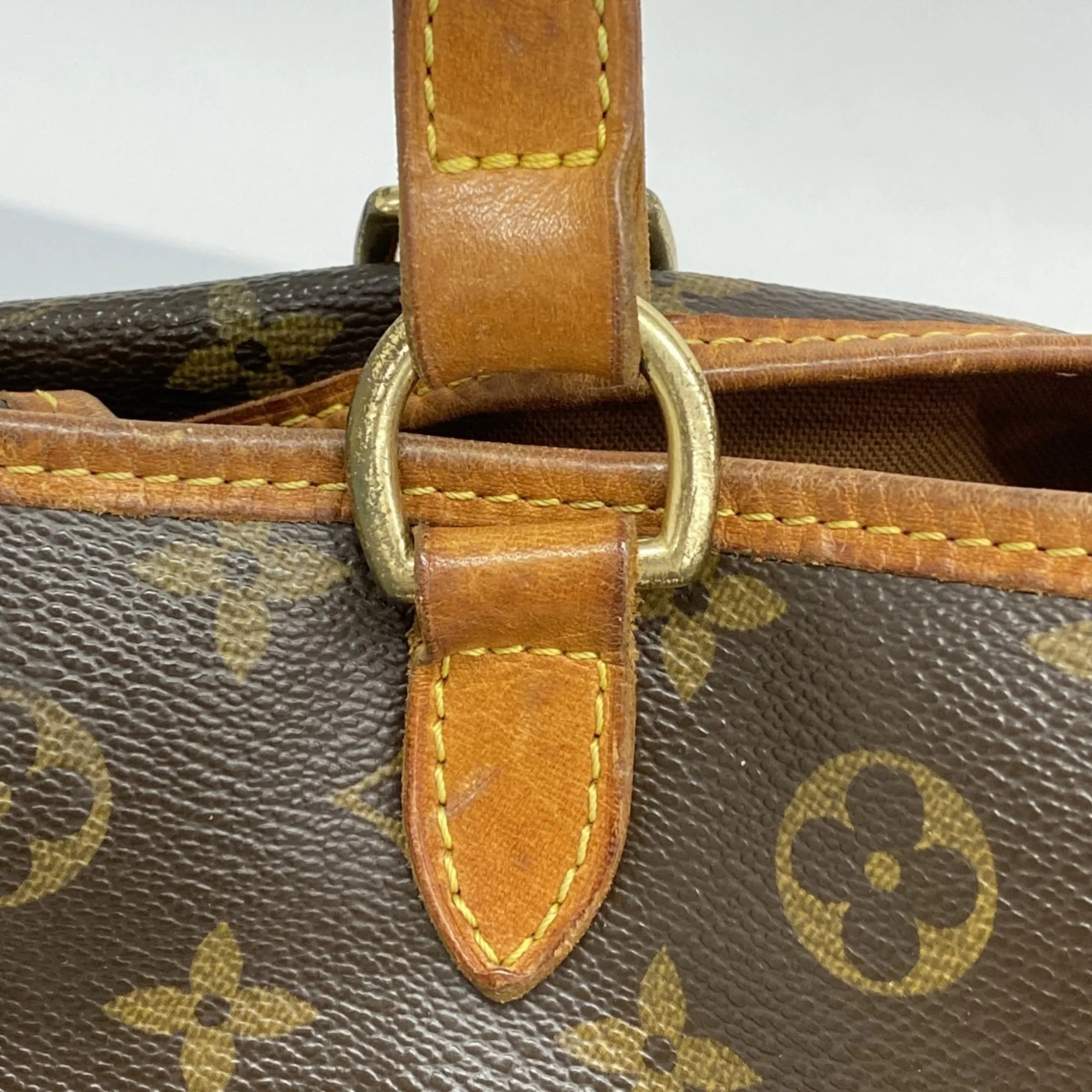 LOUIS VUITTON Brown Monogram Tote Bag