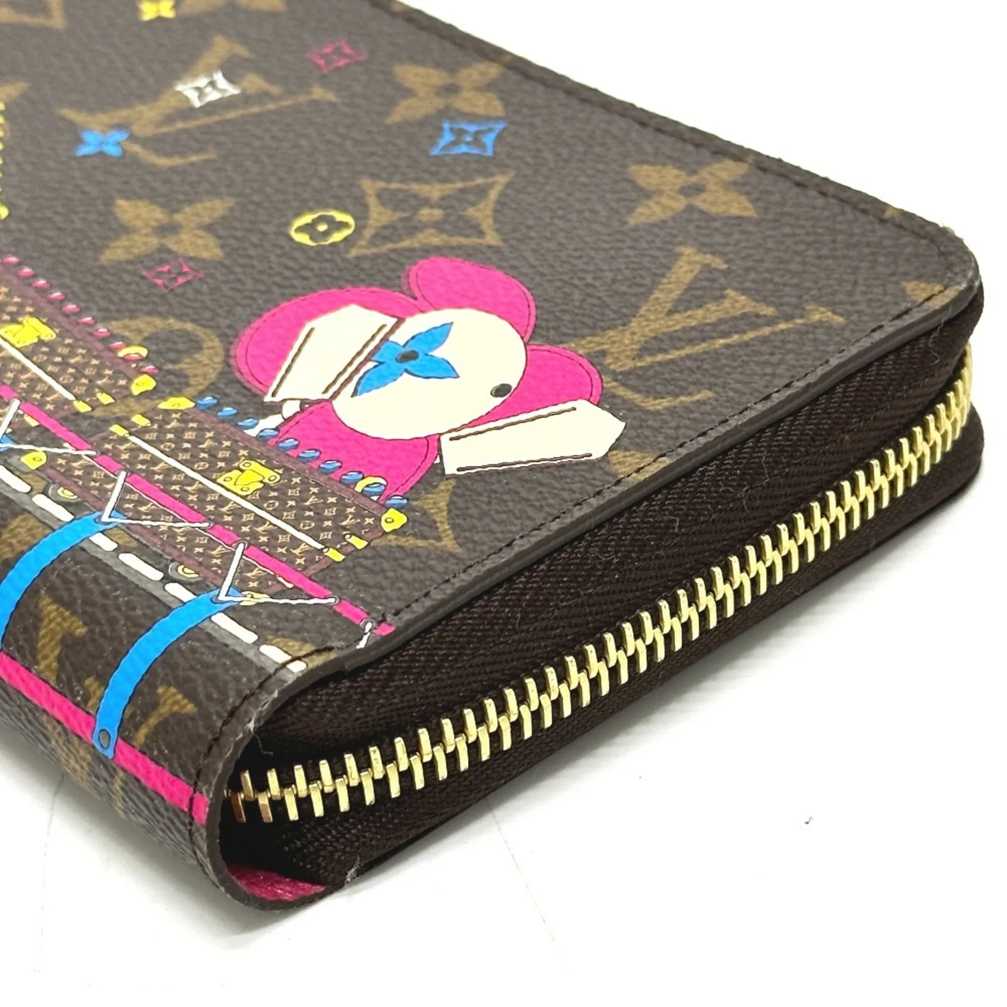 LOUIS VUITTON Brown Monogram Wallet