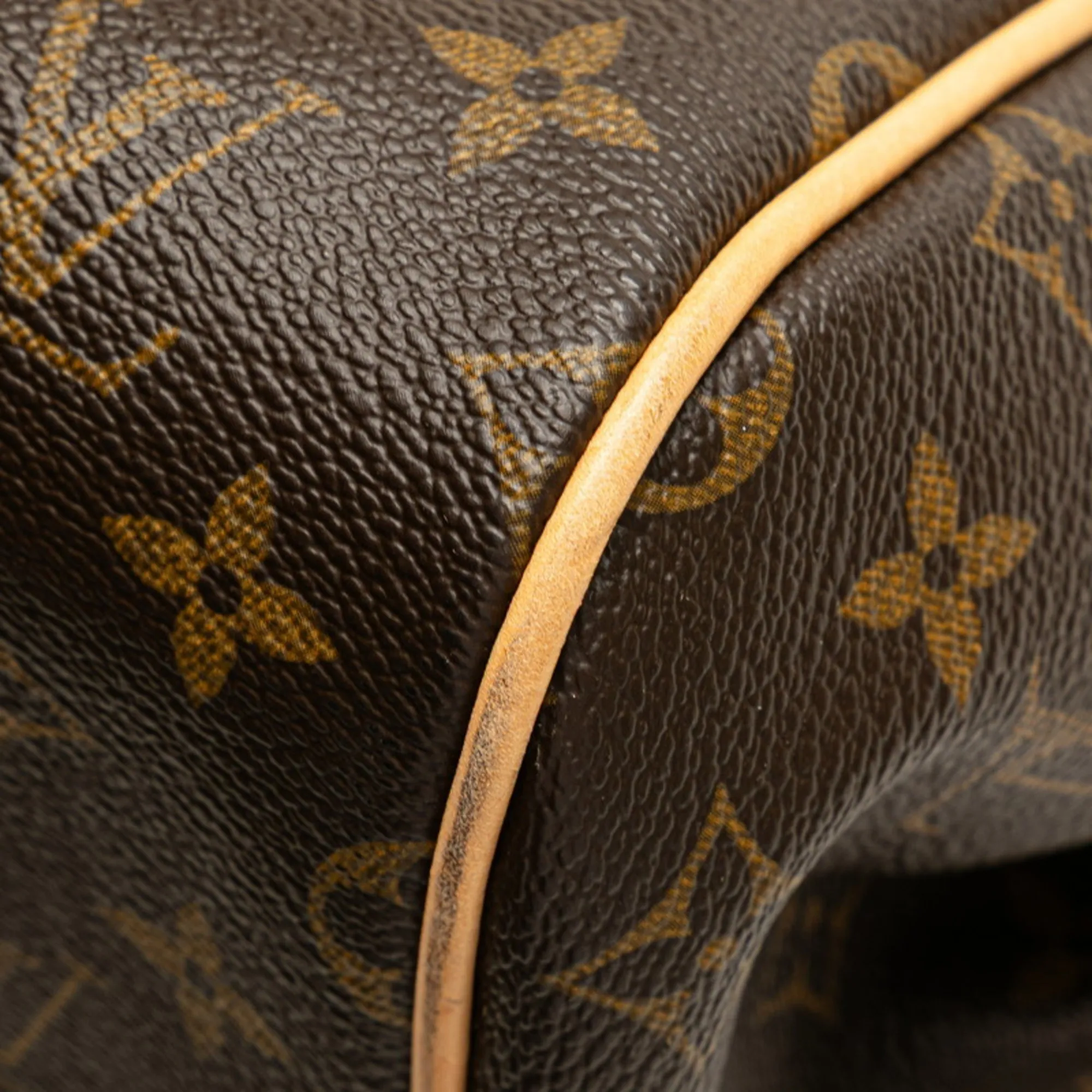 LOUIS VUITTON Brown Monogram Leather Bag