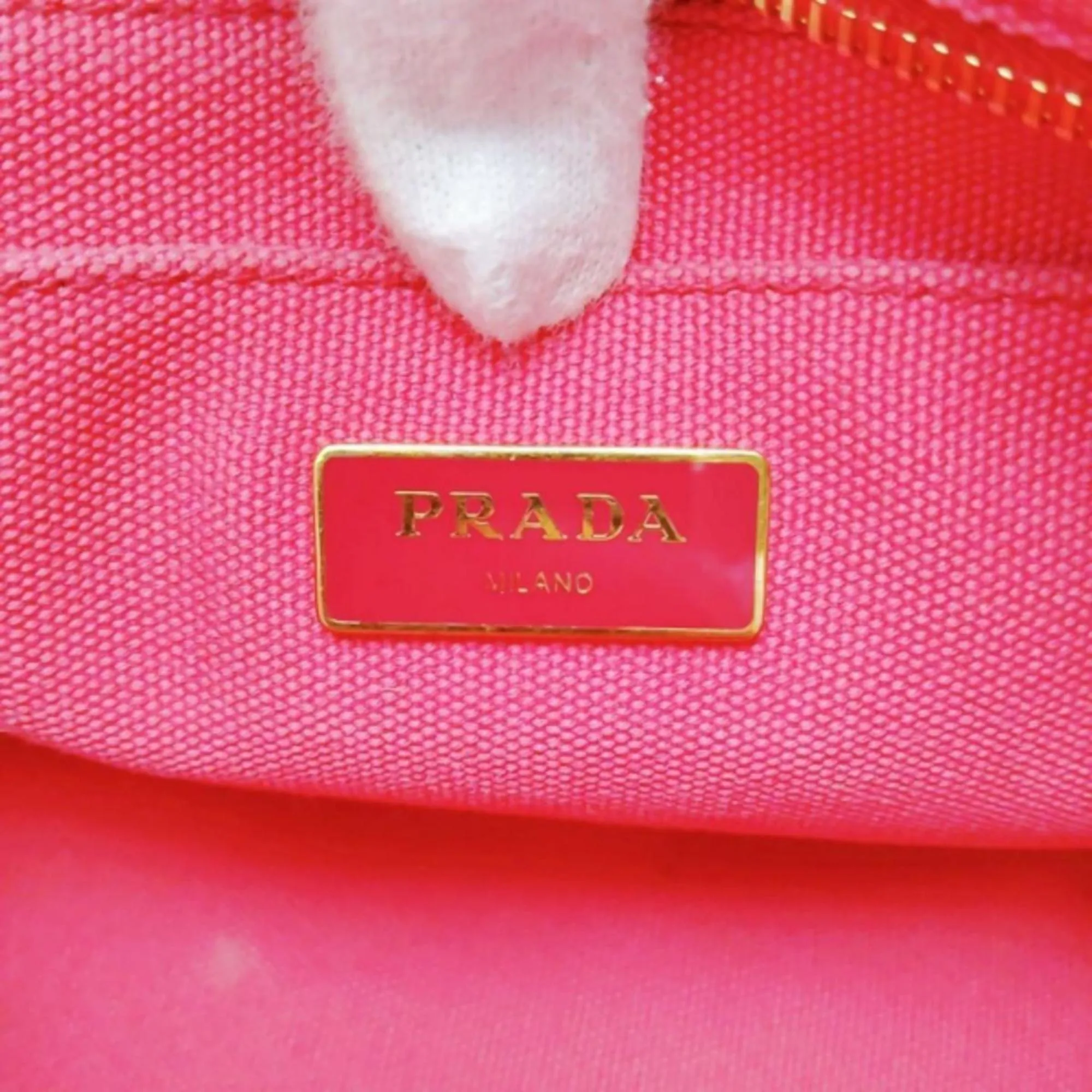 PRADA Pink Tote Bag