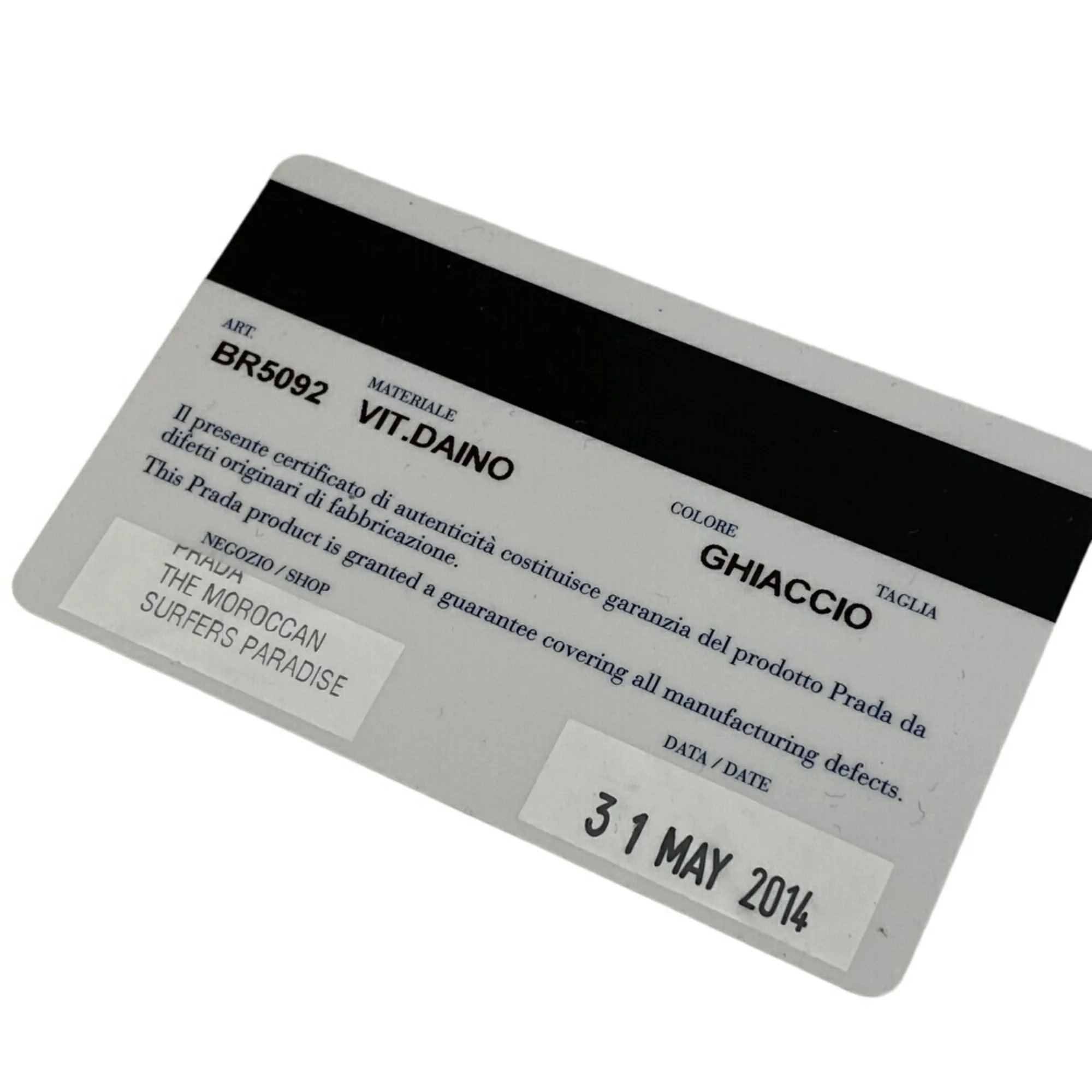 PRADA White Tote Bag