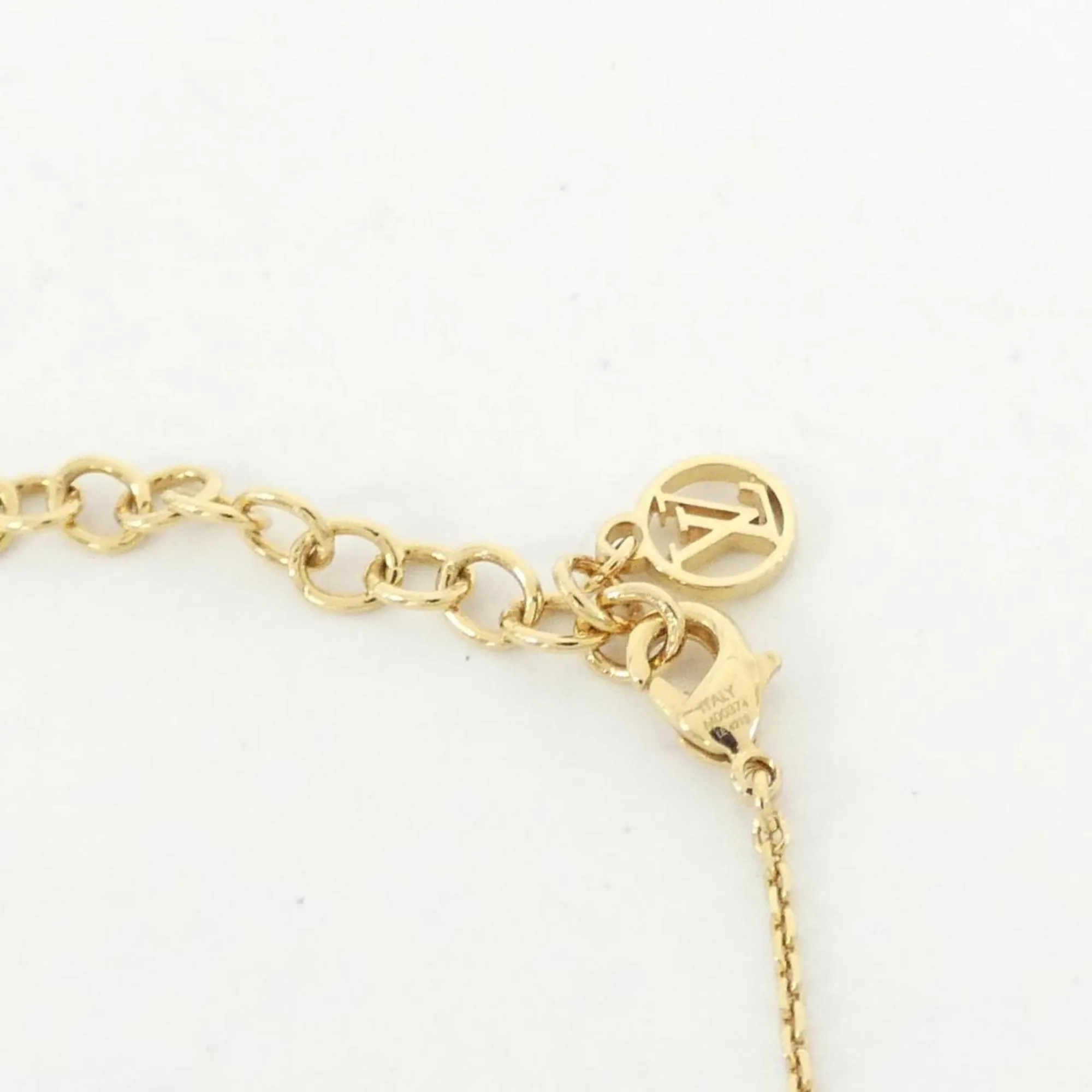LOUIS VUITTON Gold Charm Bracelet