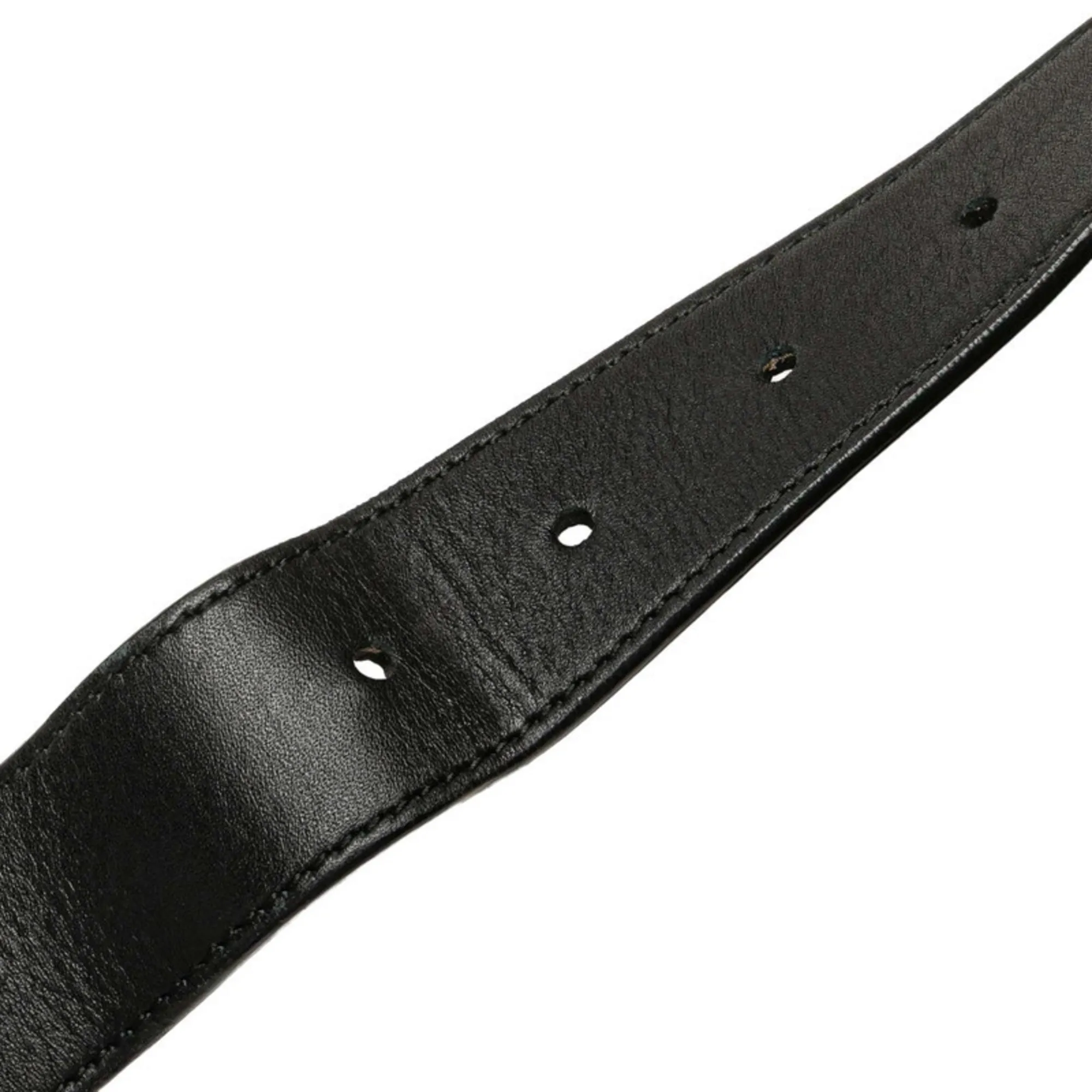 GUCCI Black Leather GG Marmont Hobo Bag