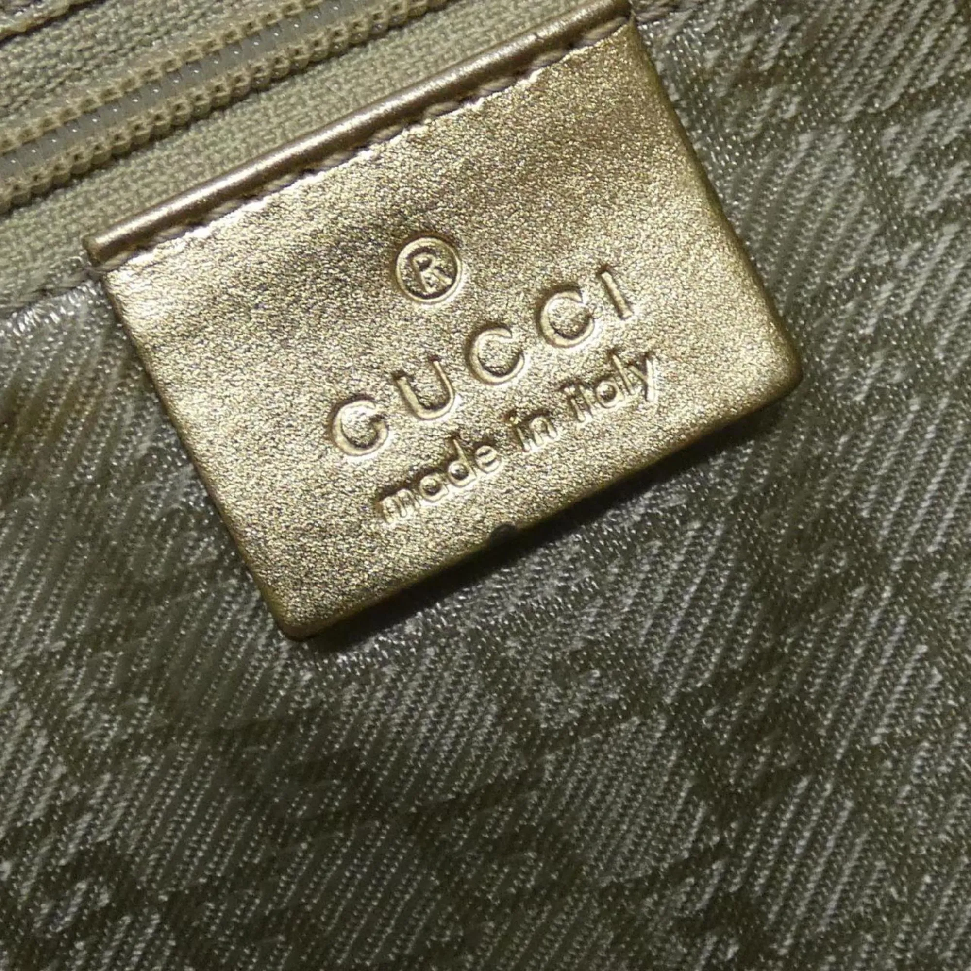GUCCI Blue Shoulder Bag