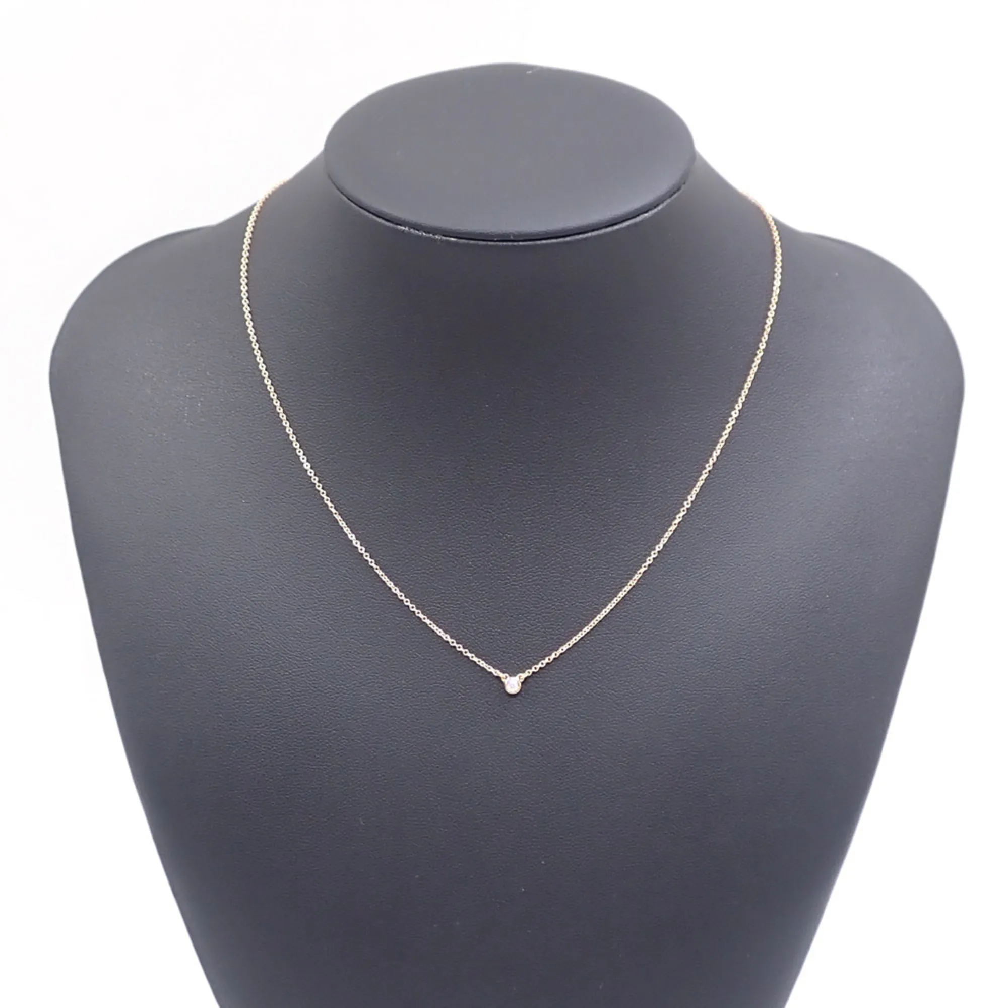 TIFFANY & CO. 18k Gold Diamond Necklace