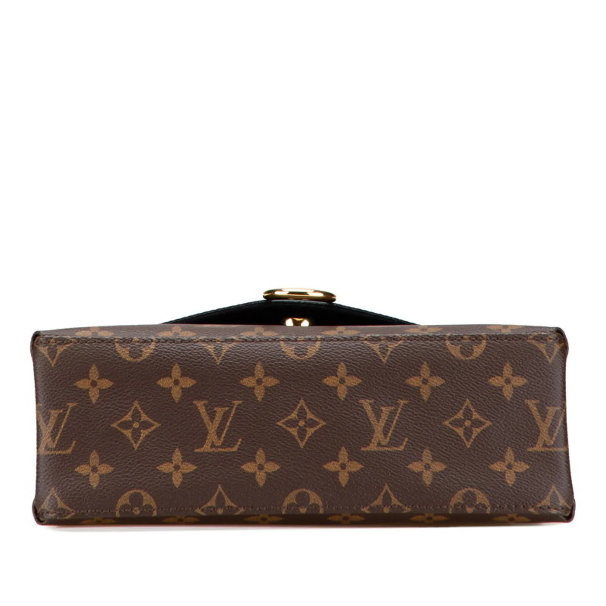 LOUIS VUITTON Brown Monogram Leather Shoulder Bag