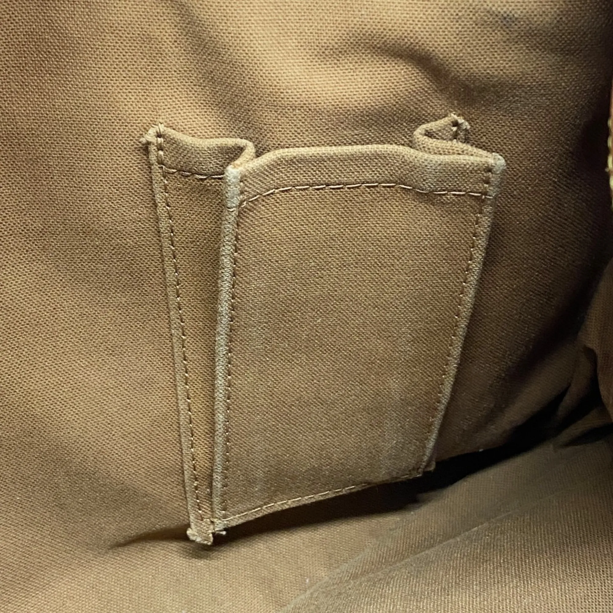 LOUIS VUITTON Brown Monogram Tote Bag