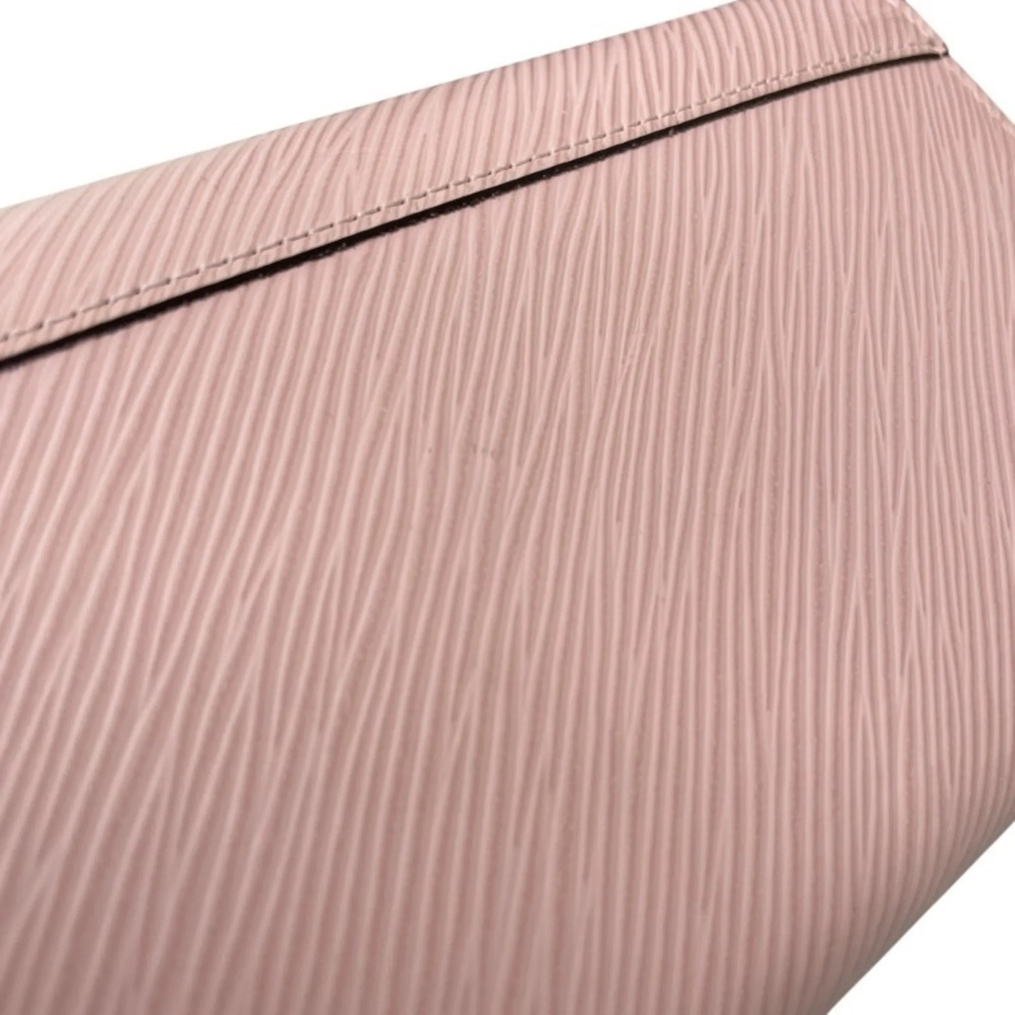 LOUIS VUITTON Pink Leather Wallet