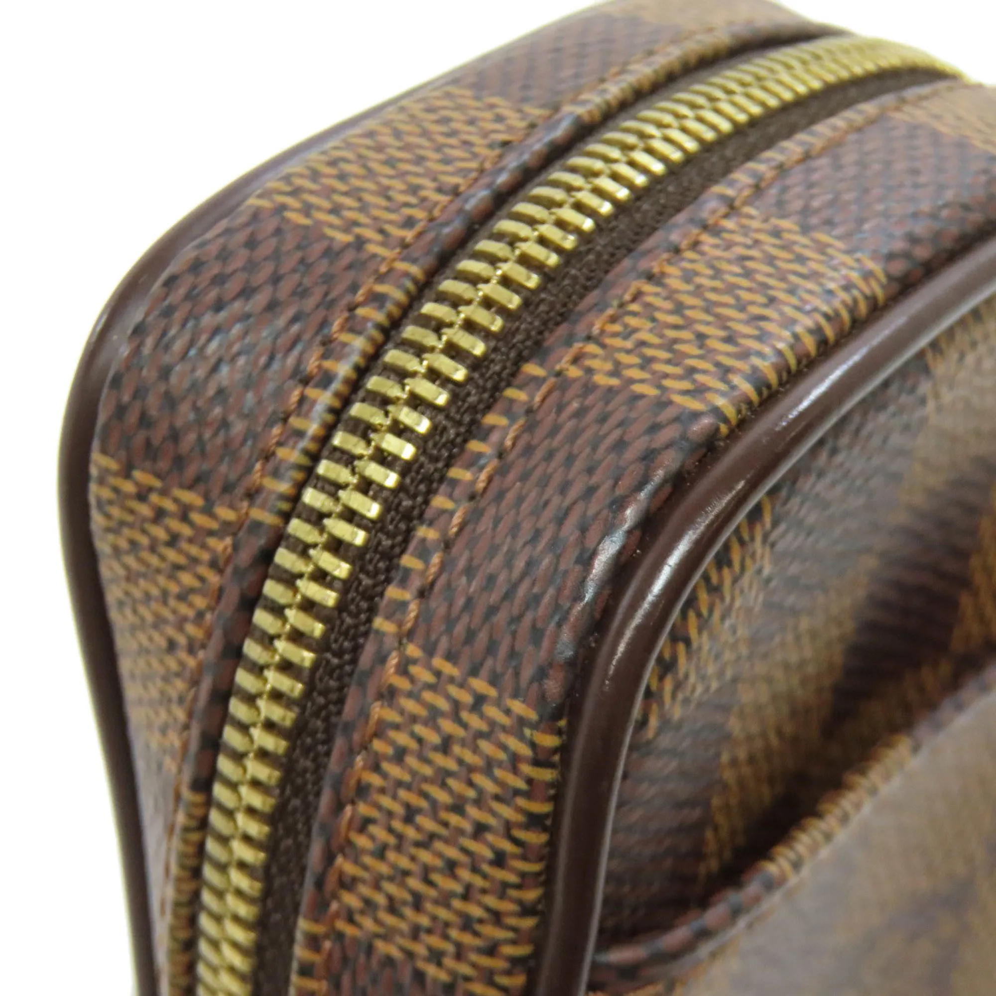 LOUIS VUITTON Brown Damier Pouch