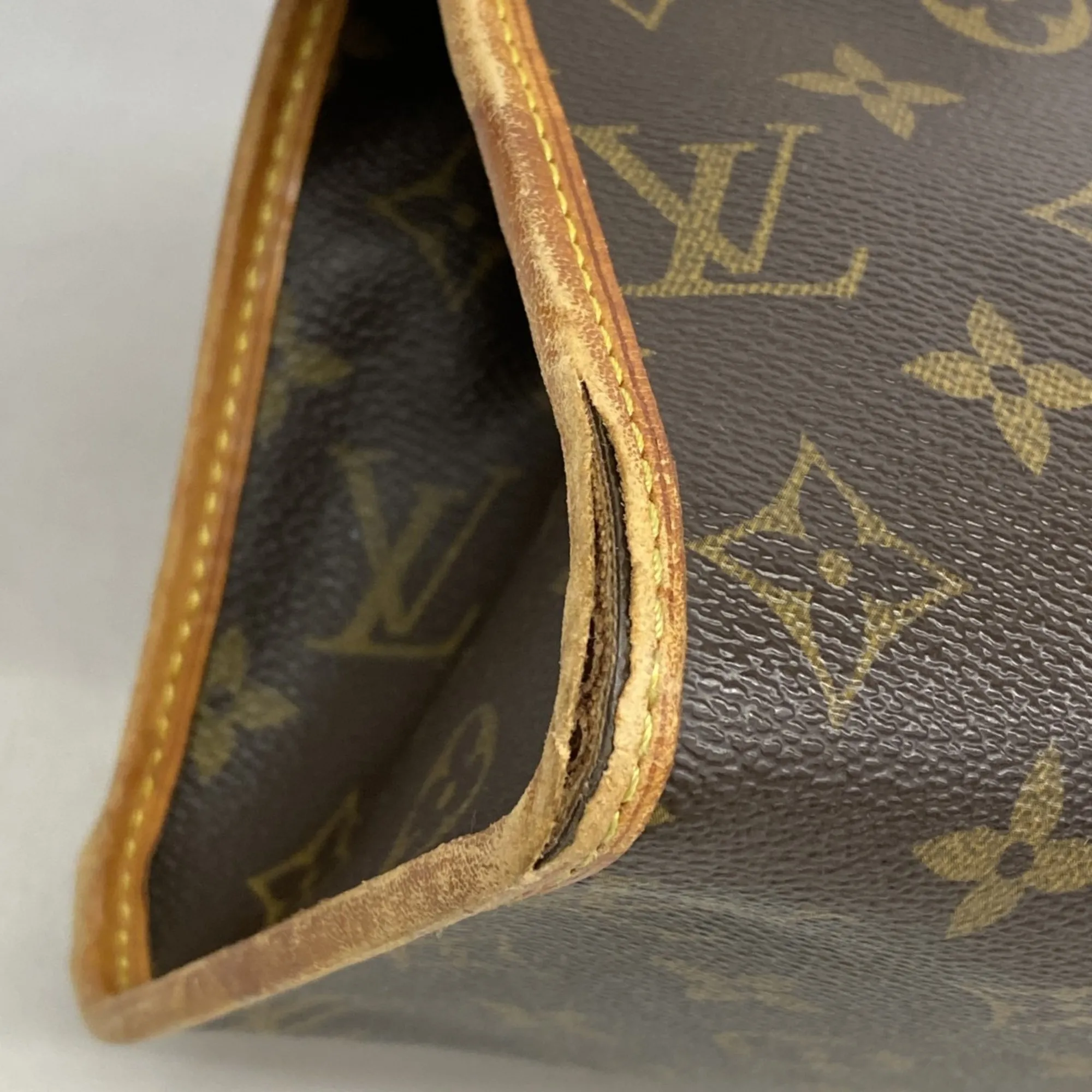 LOUIS VUITTON Brown Monogram Tote Bag