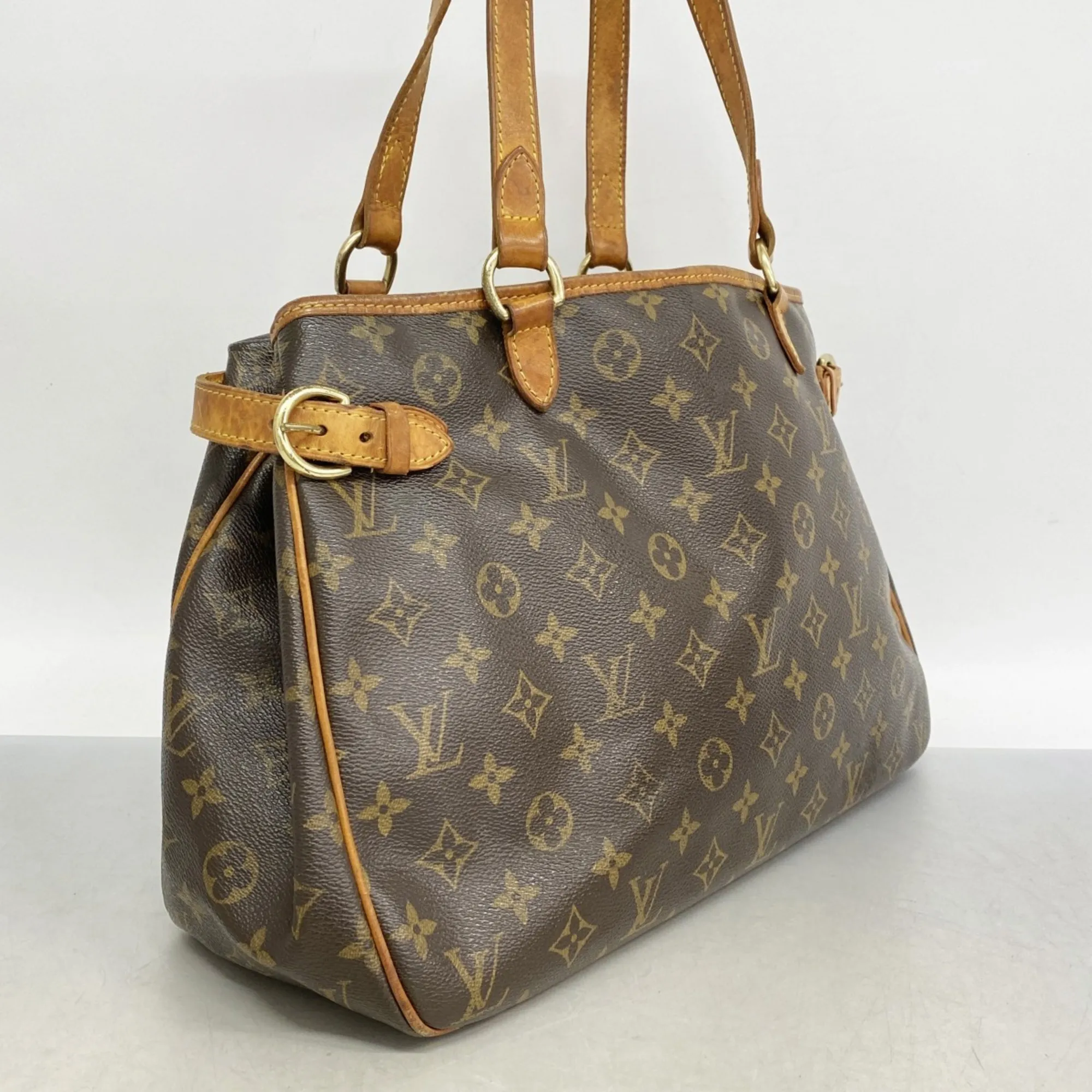 LOUIS VUITTON Brown Monogram Tote Bag