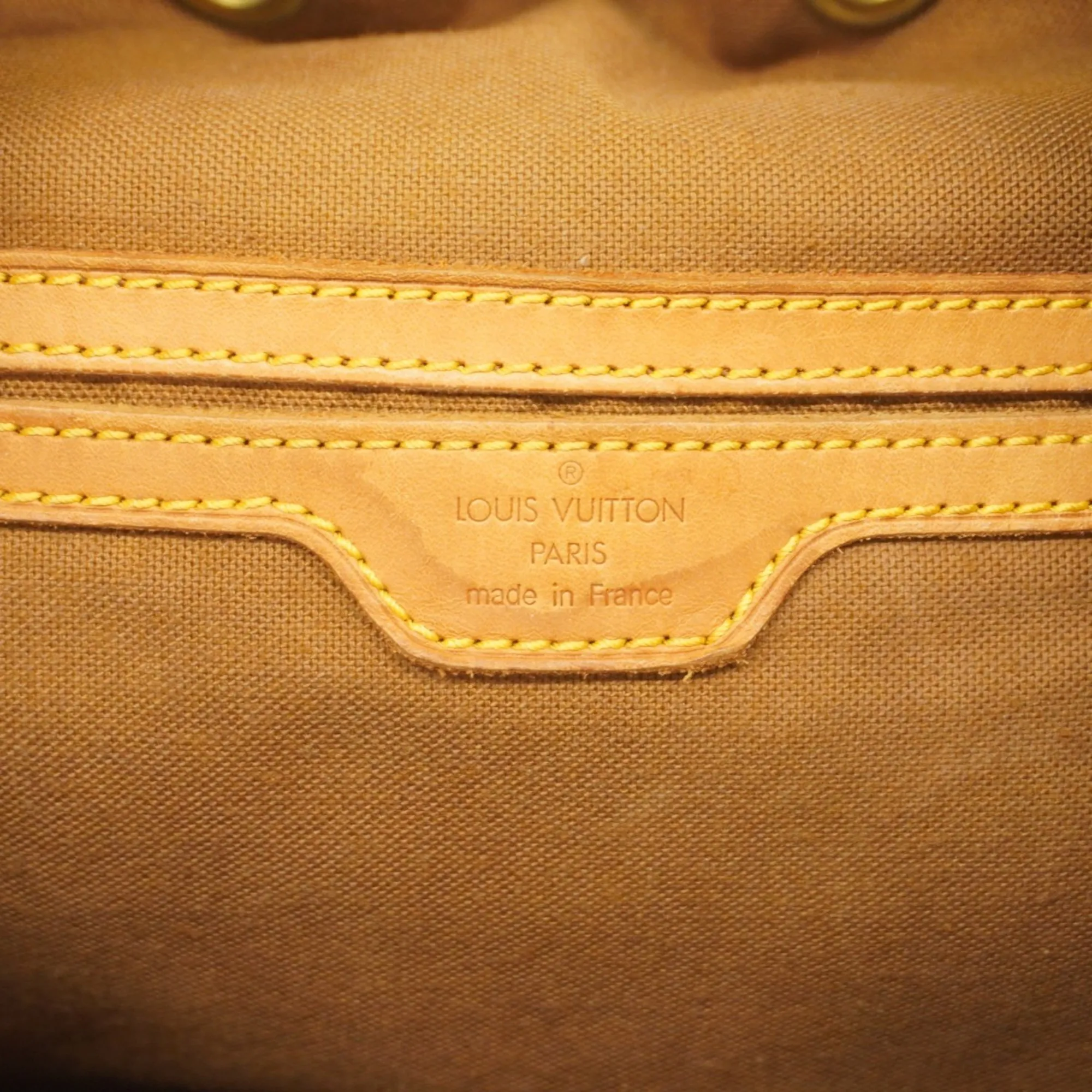 LOUIS VUITTON Brown Monogram Backpack