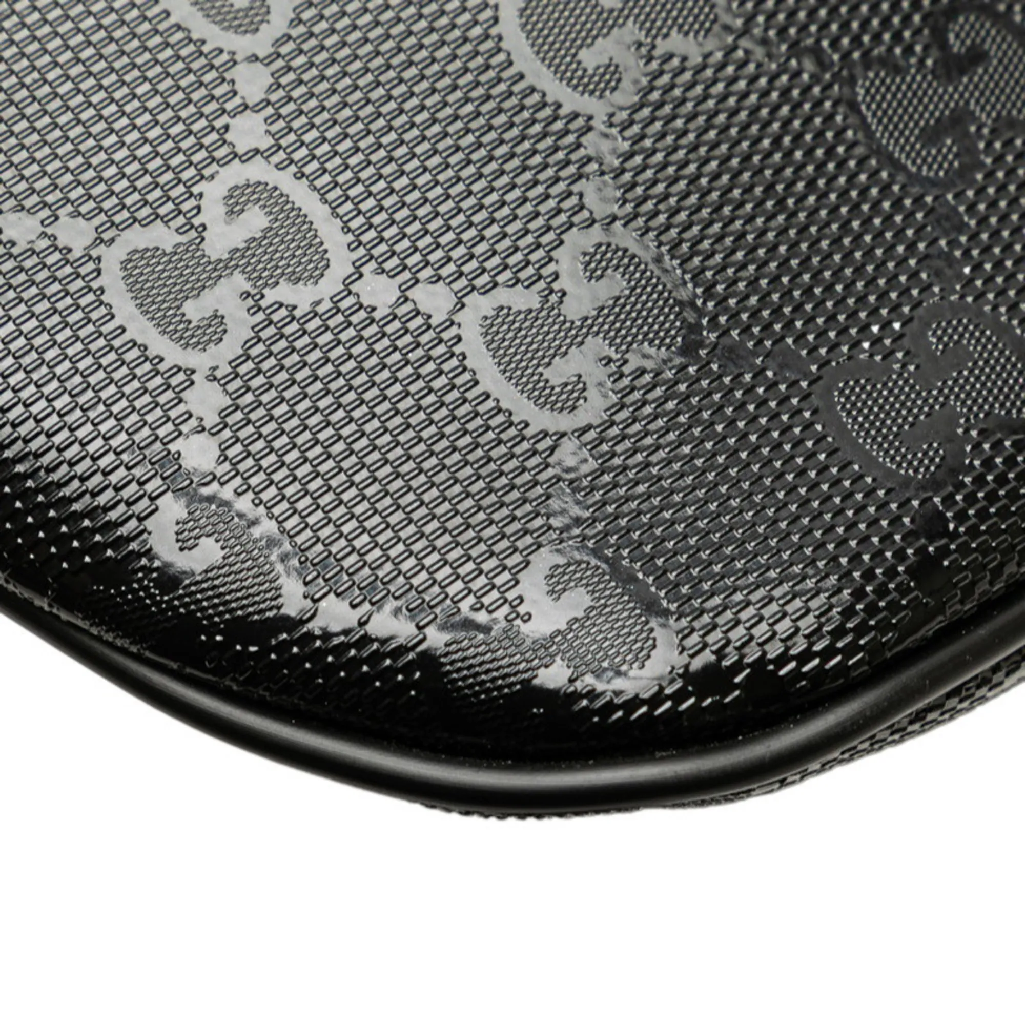 GUCCI Black Leather Fanny Pack