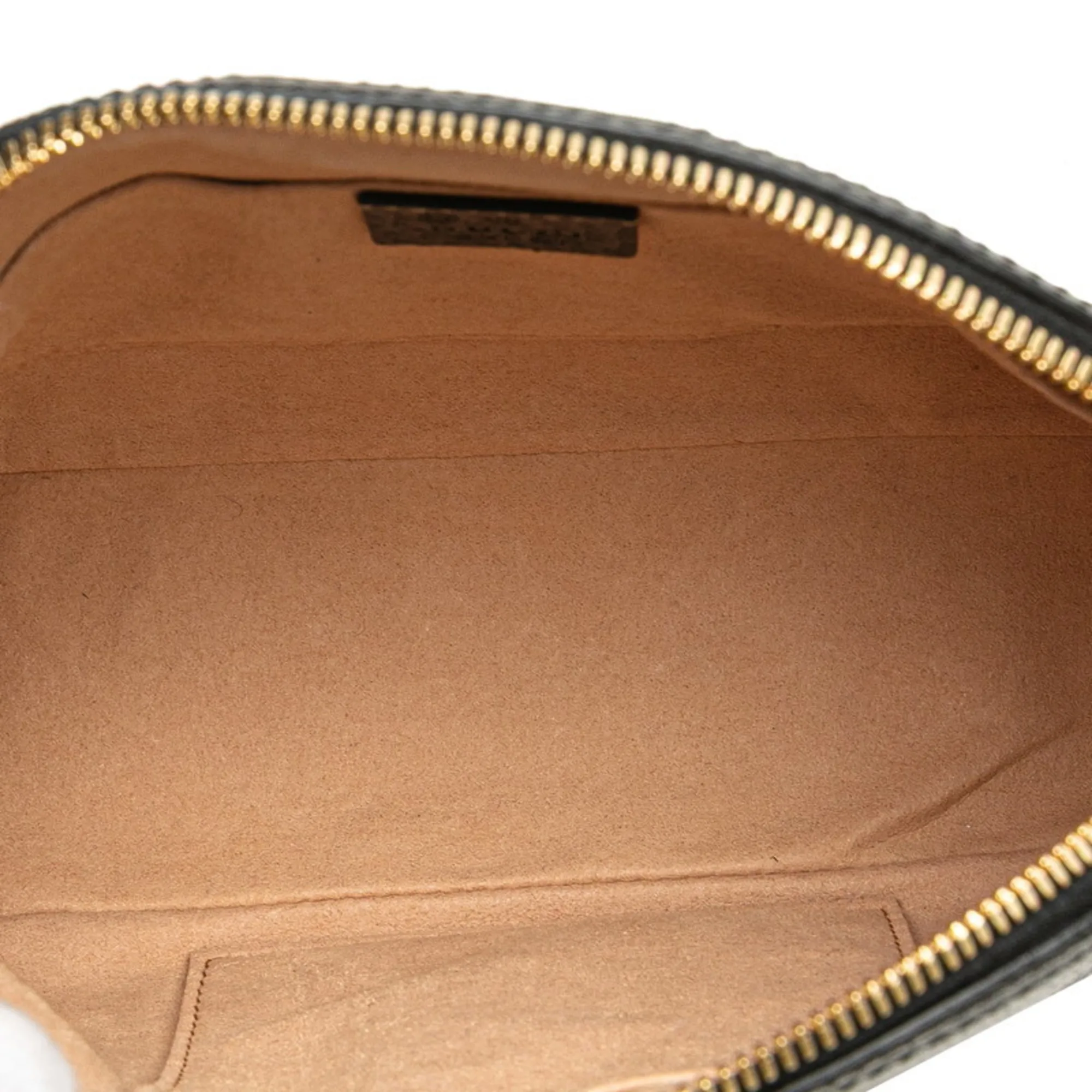 GUCCI Black Leather Shoulder Bag