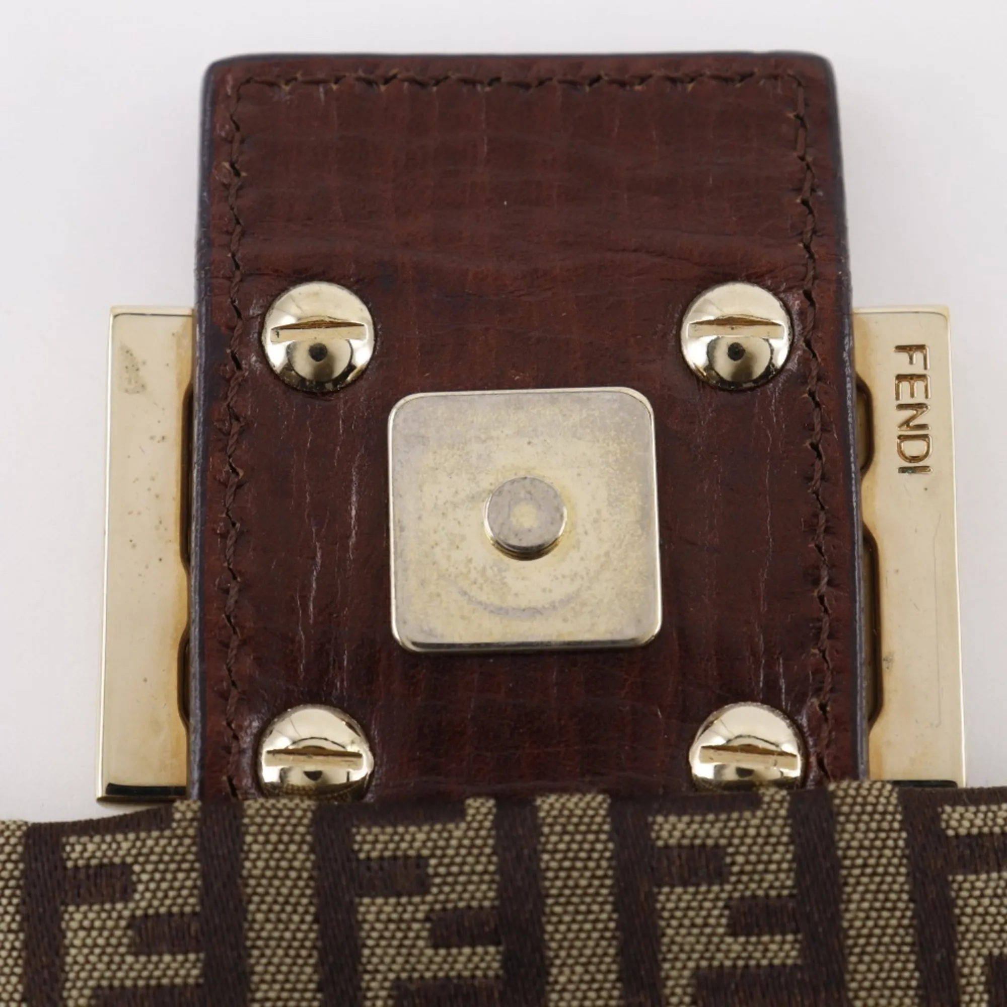 FENDI Brown Shoulder Bag