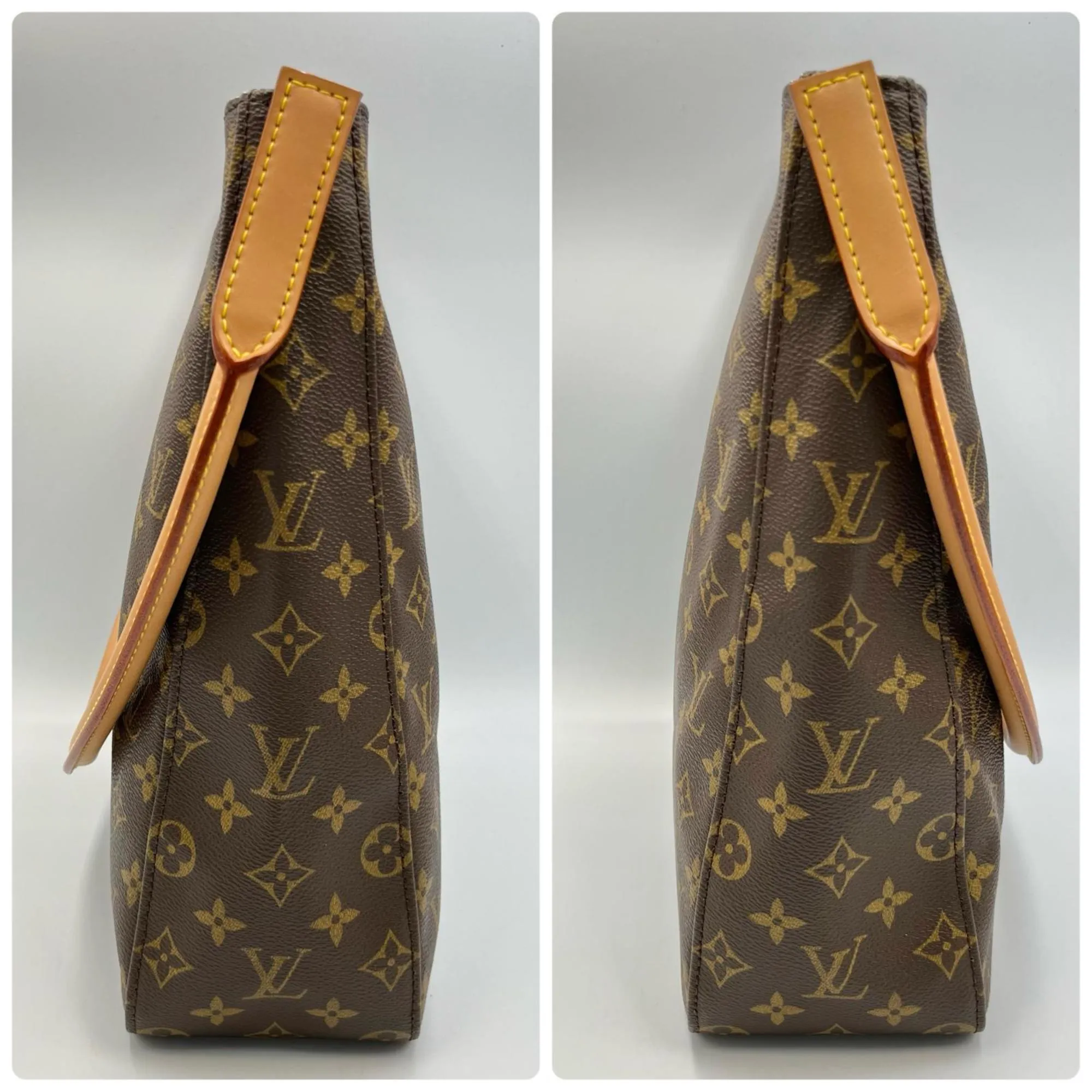 LOUIS VUITTON Brown Monogram Shoulder Bag