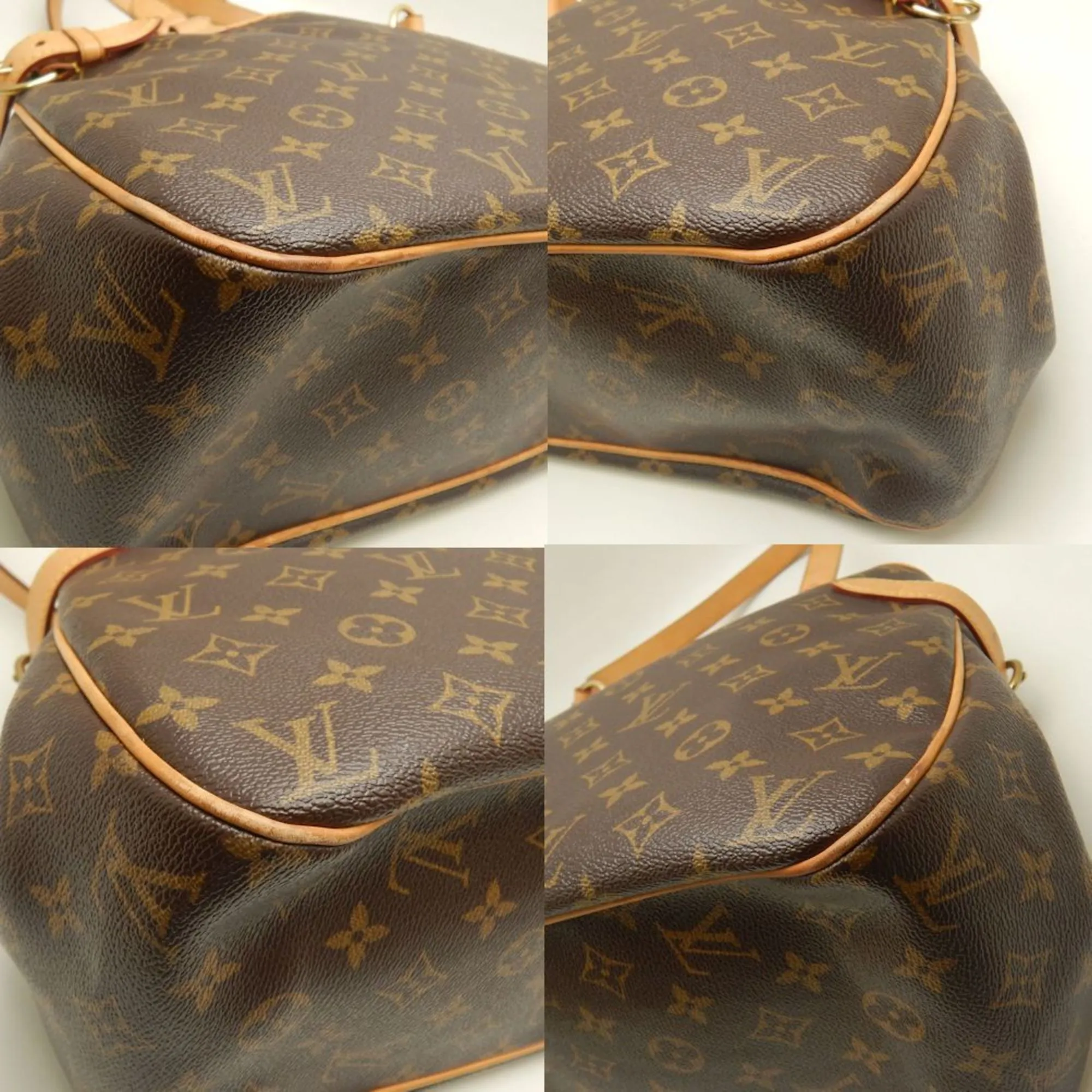 LOUIS VUITTON Brown Monogram Tote Bag
