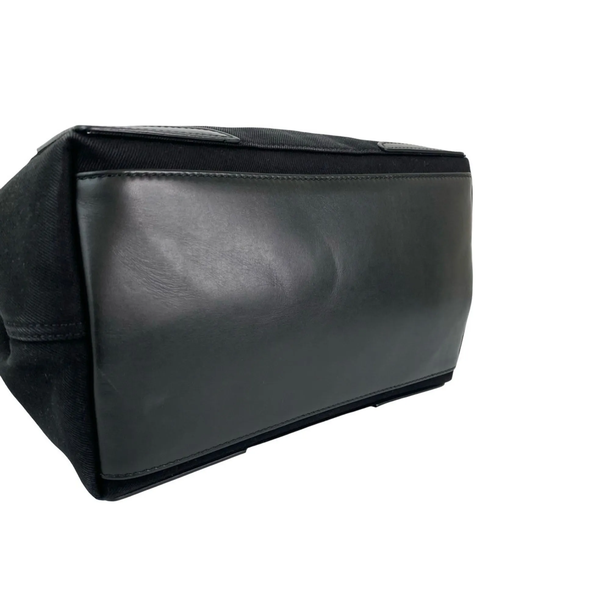 BALENCIAGA Black Leather Tote Bag