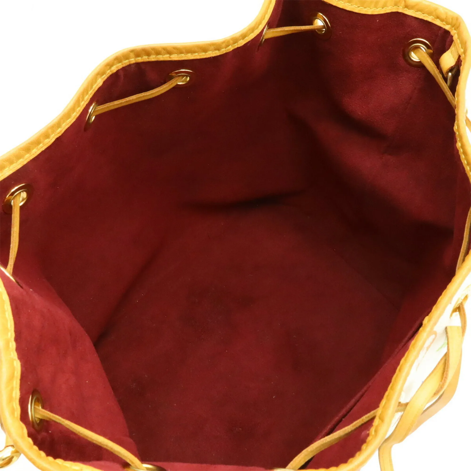 LOUIS VUITTON White Monogram Shoulder Bag