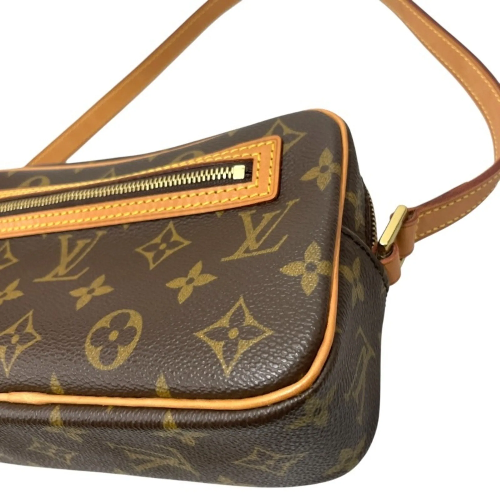 LOUIS VUITTON Brown Monogram Shoulder Bag