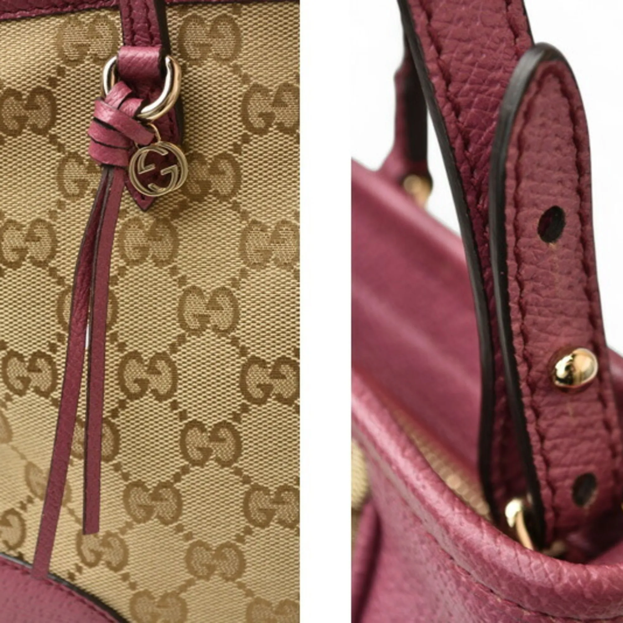 GUCCI Cream Shoulder Bag