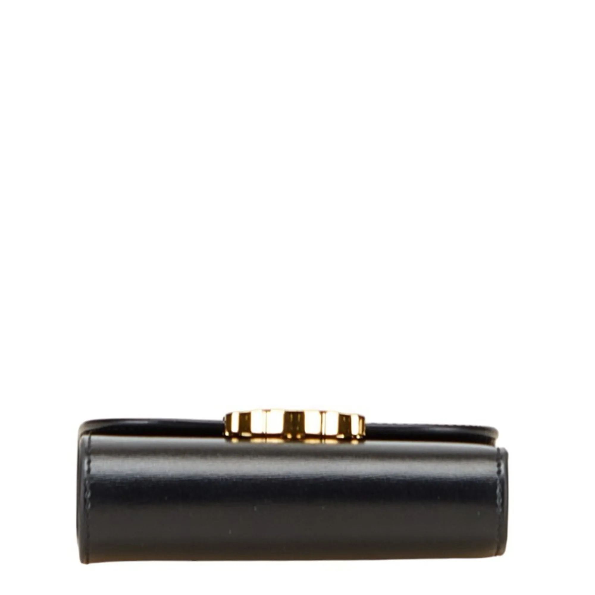 CELINE Black Leather Wallet