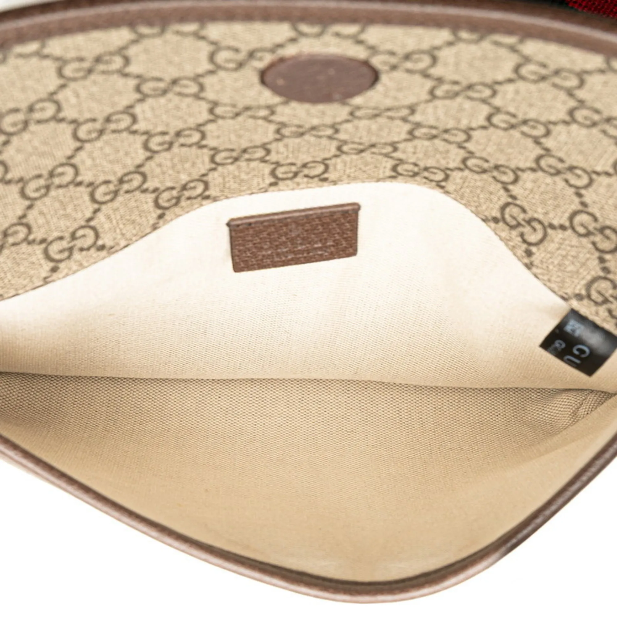 GUCCI Vintage Brown Leather Hobo Bag