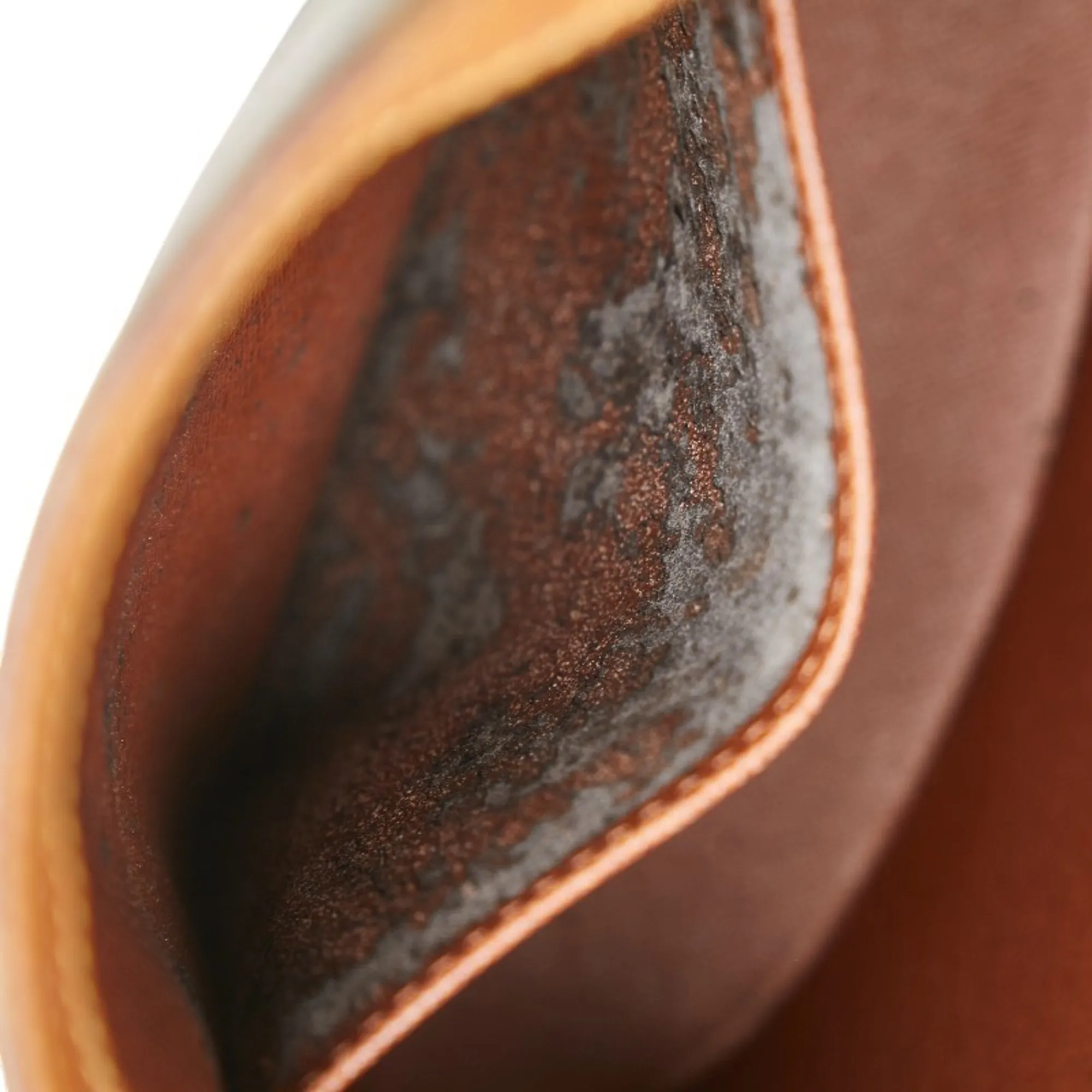 LOUIS VUITTON Brown Monogram Leather Shoulder Bag