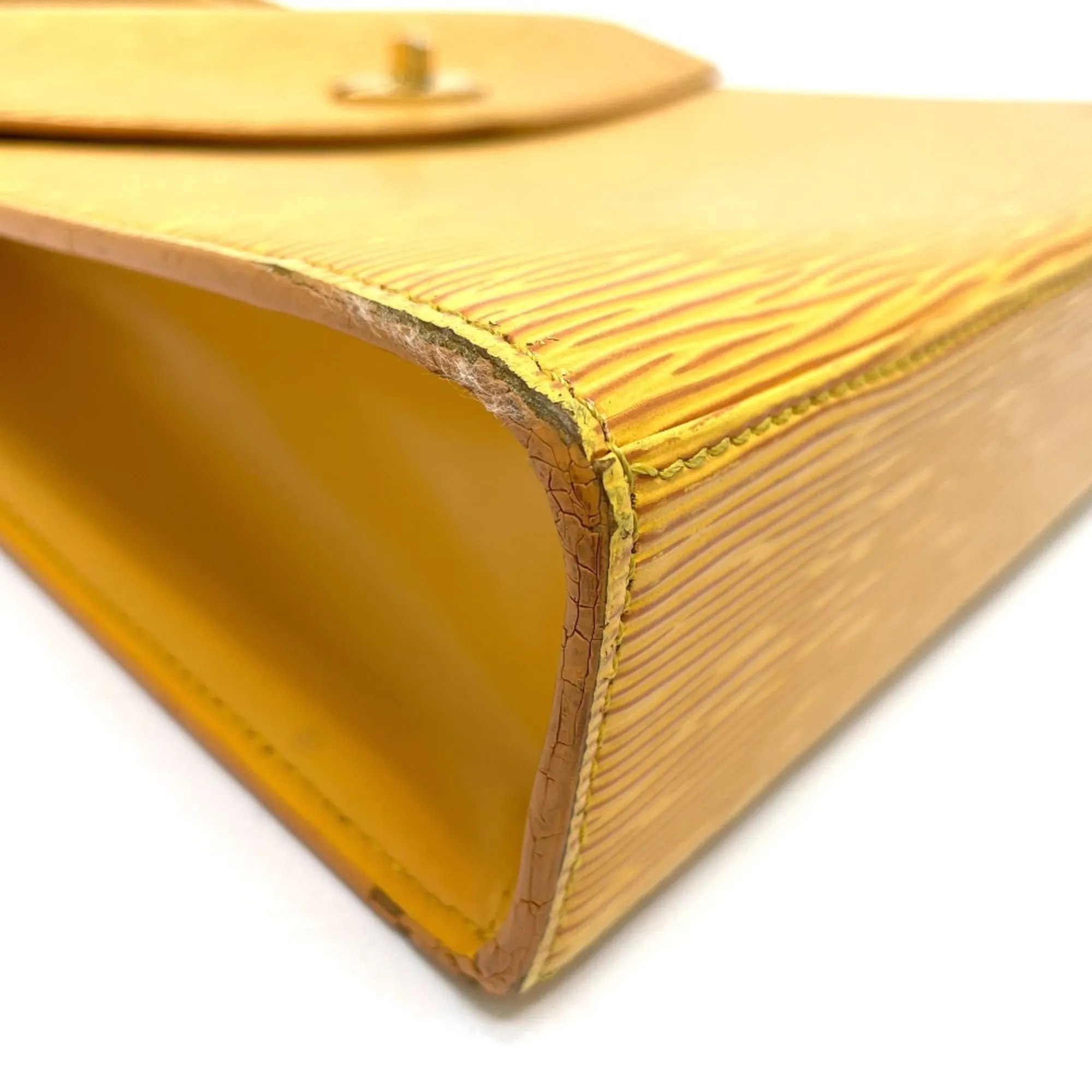 LOUIS VUITTON Yellow Leather Bag