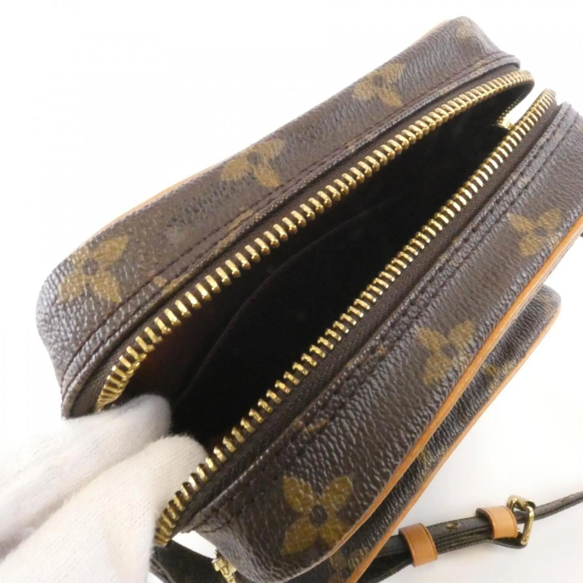 LOUIS VUITTON Brown Monogram Shoulder Bag