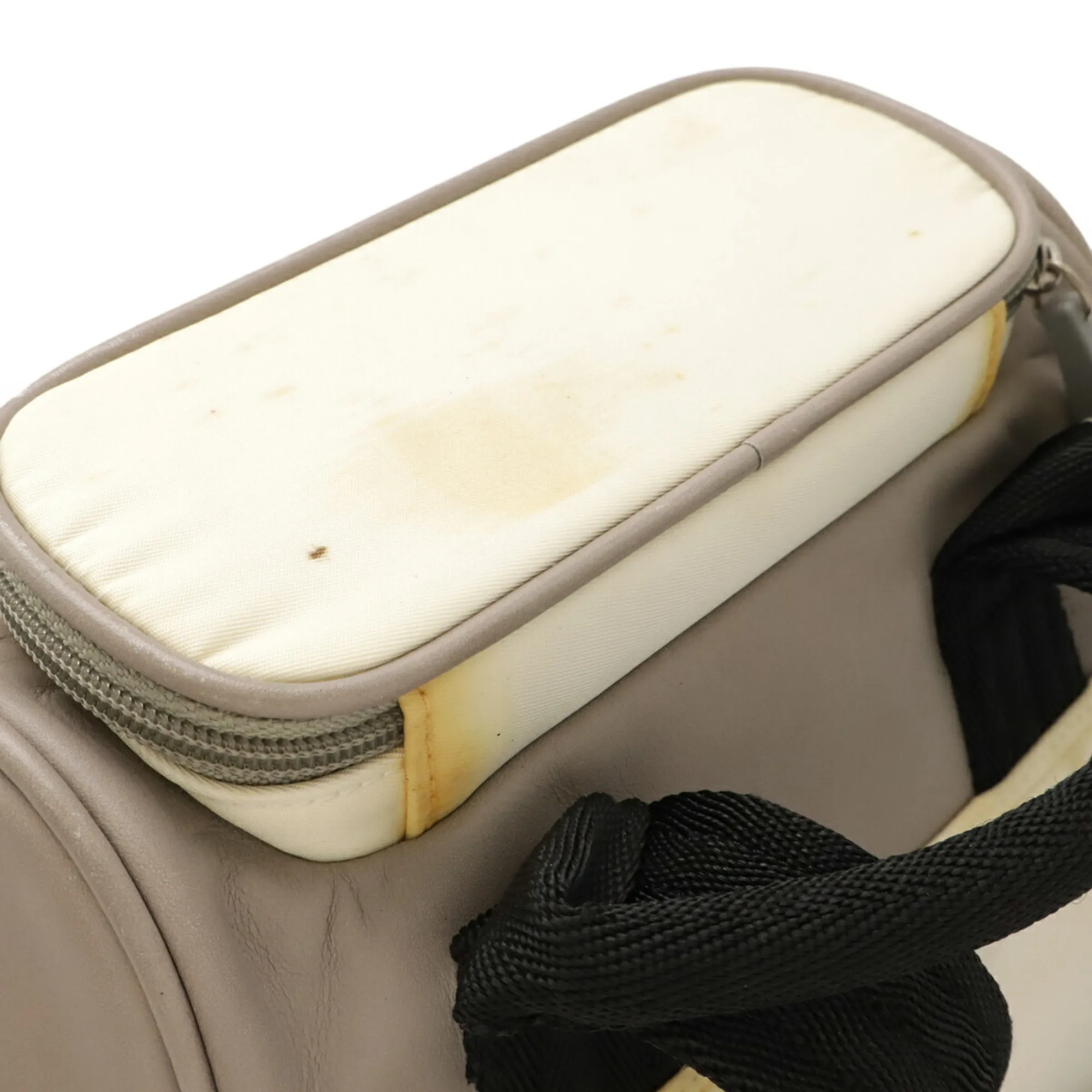 CHANEL Black Logo Backpack