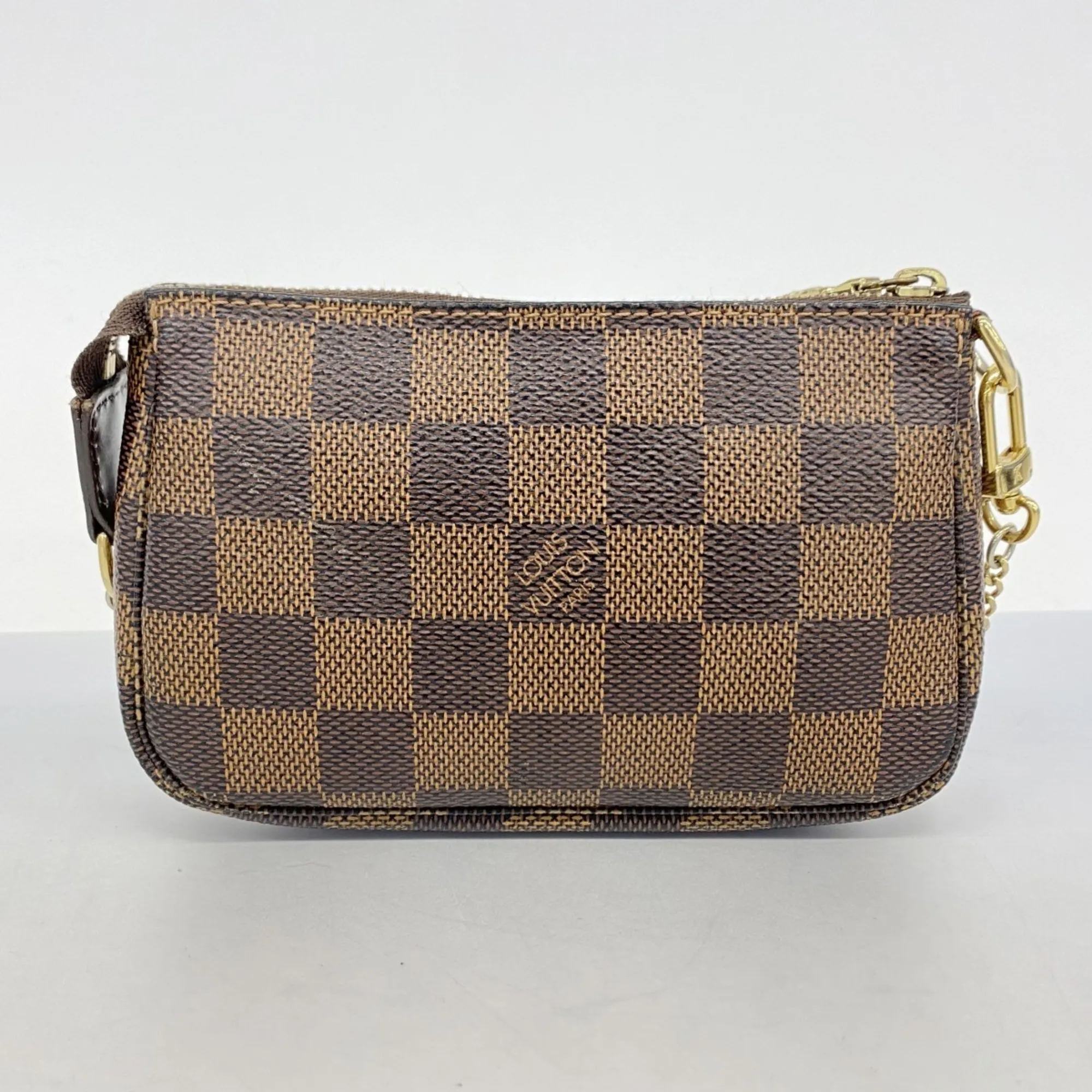 LOUIS VUITTON Brown Damier Pouch