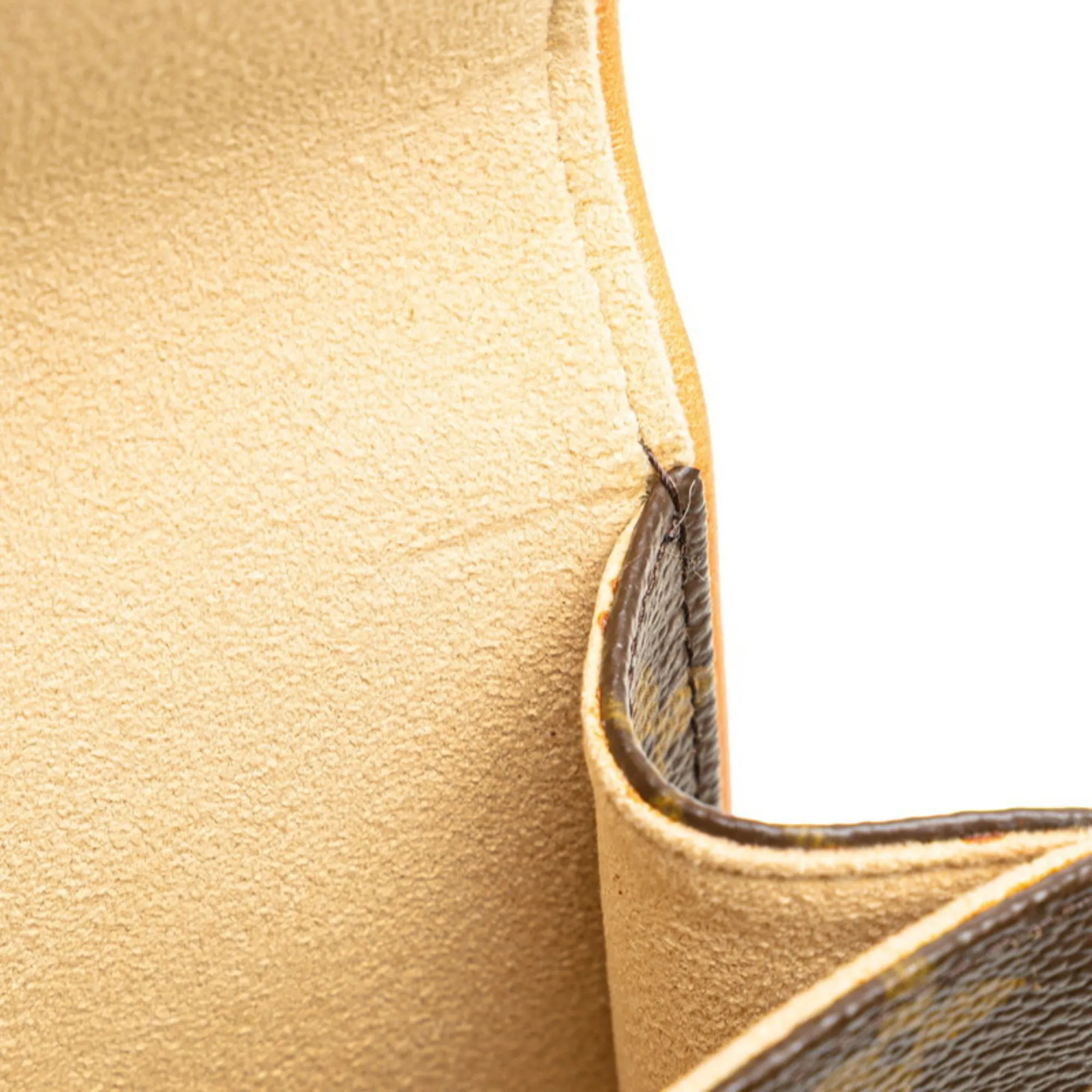 LOUIS VUITTON Brown Monogram Leather Fanny Pack