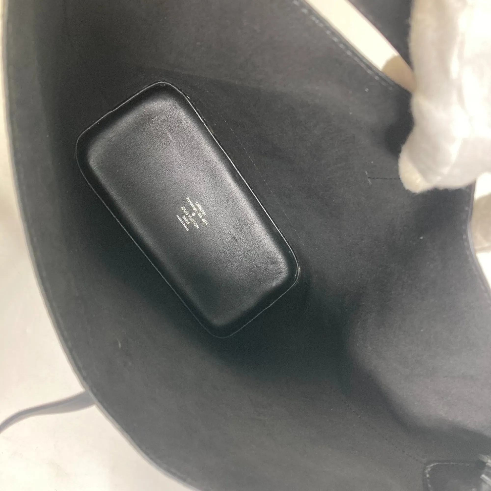 LOUIS VUITTON Black Monogram Shoulder Bag